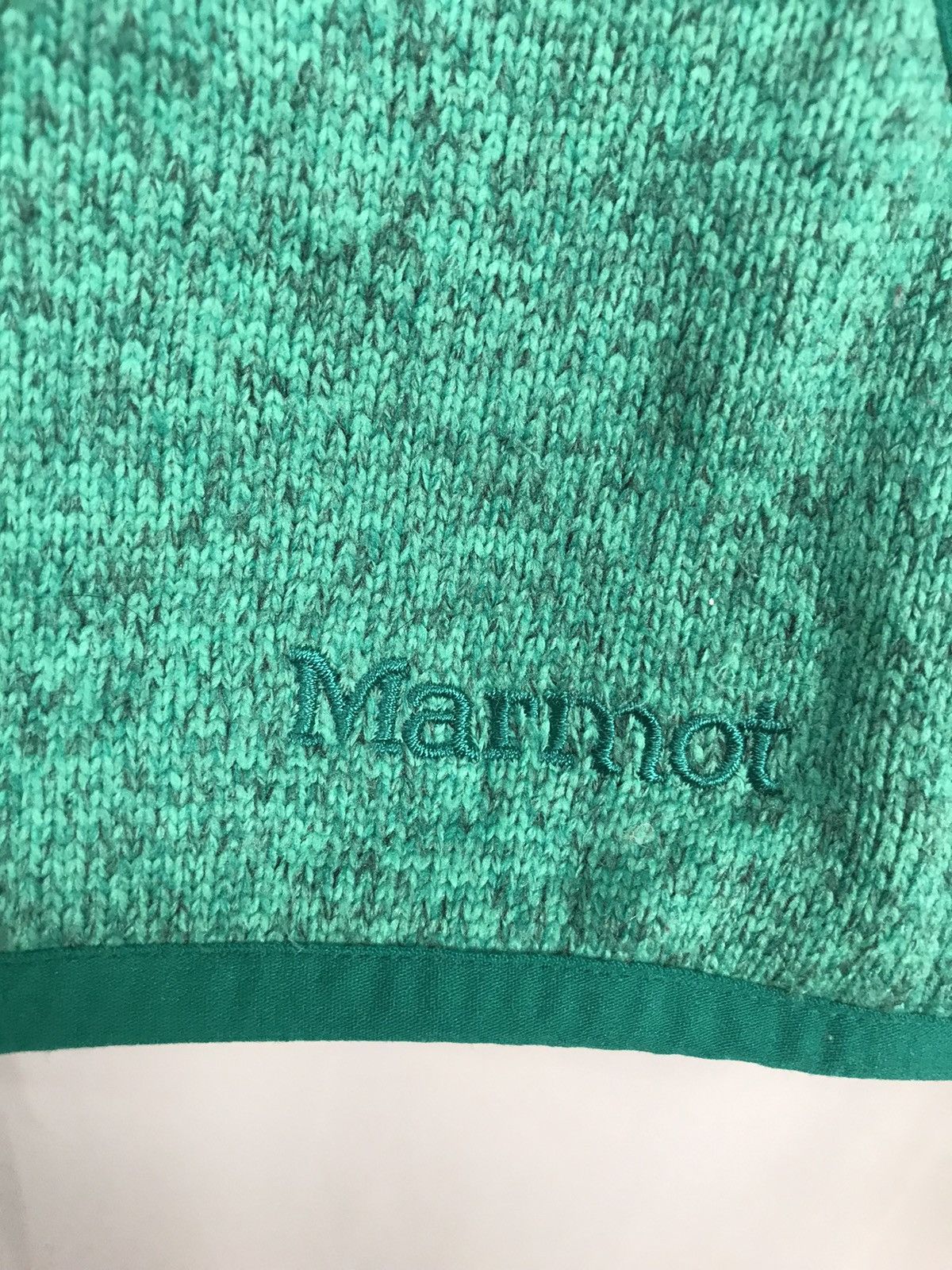 Marmot Green marmot zipper hoodie sweatshirt Size S / US 4 / IT 40 - 9 Thumbnail