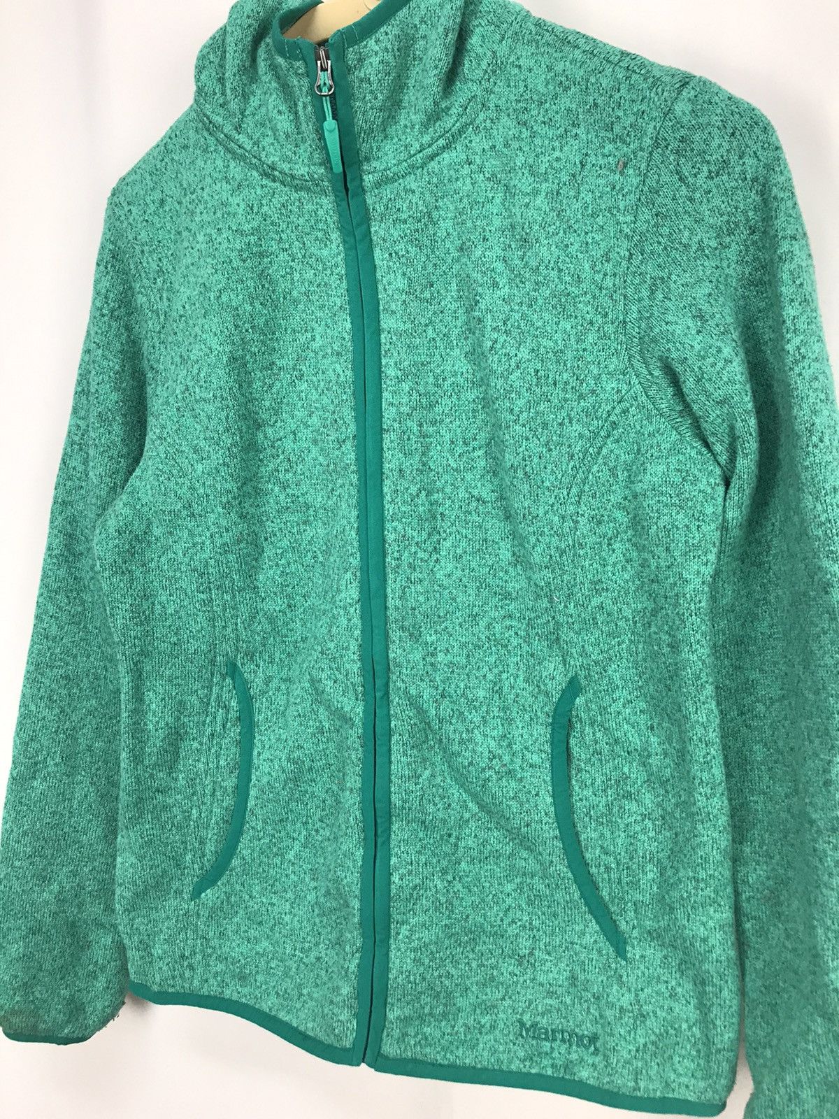 Marmot Green marmot zipper hoodie sweatshirt Size S / US 4 / IT 40 - 8 Thumbnail