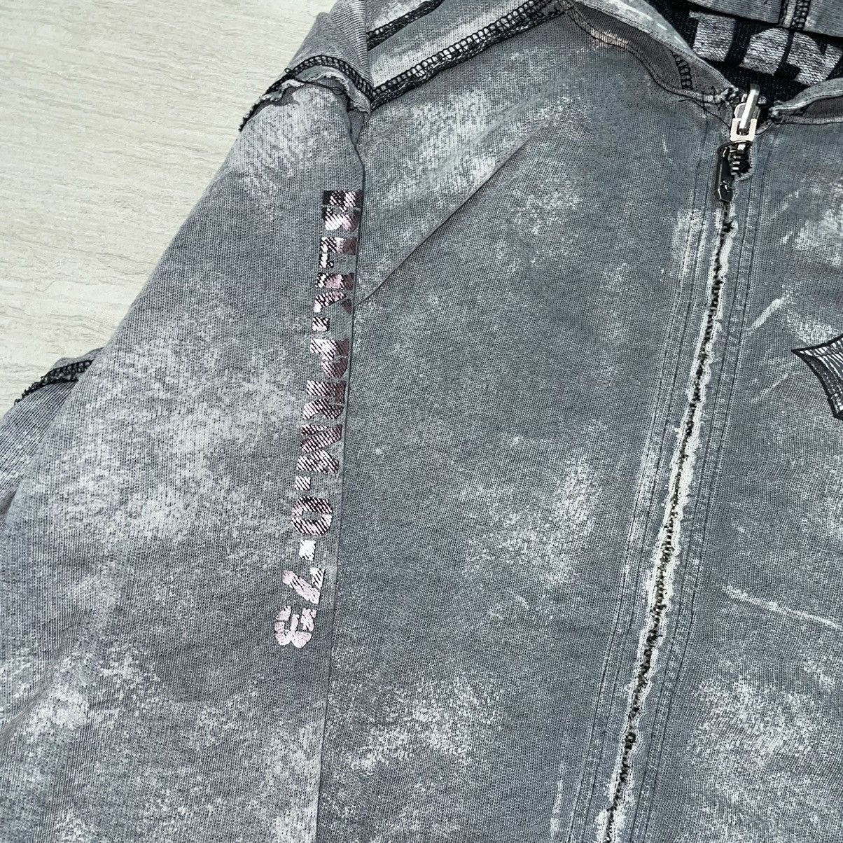 Affliction Affliction reversible zip up hoodie wings & skulls Size US XL / EU 56 / 4 - 6 Thumbnail