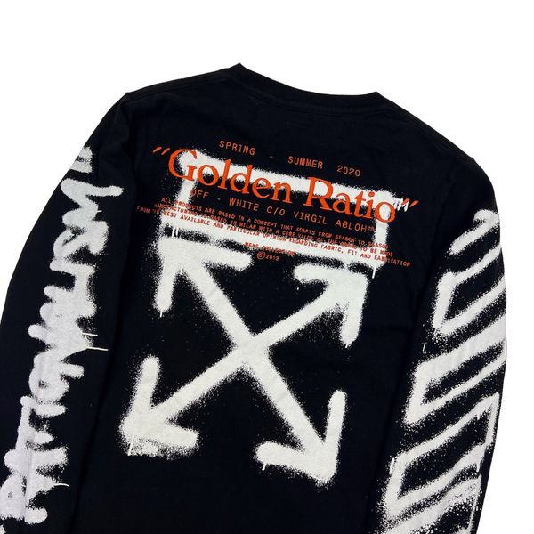 Off white golden store ratio long sleeve