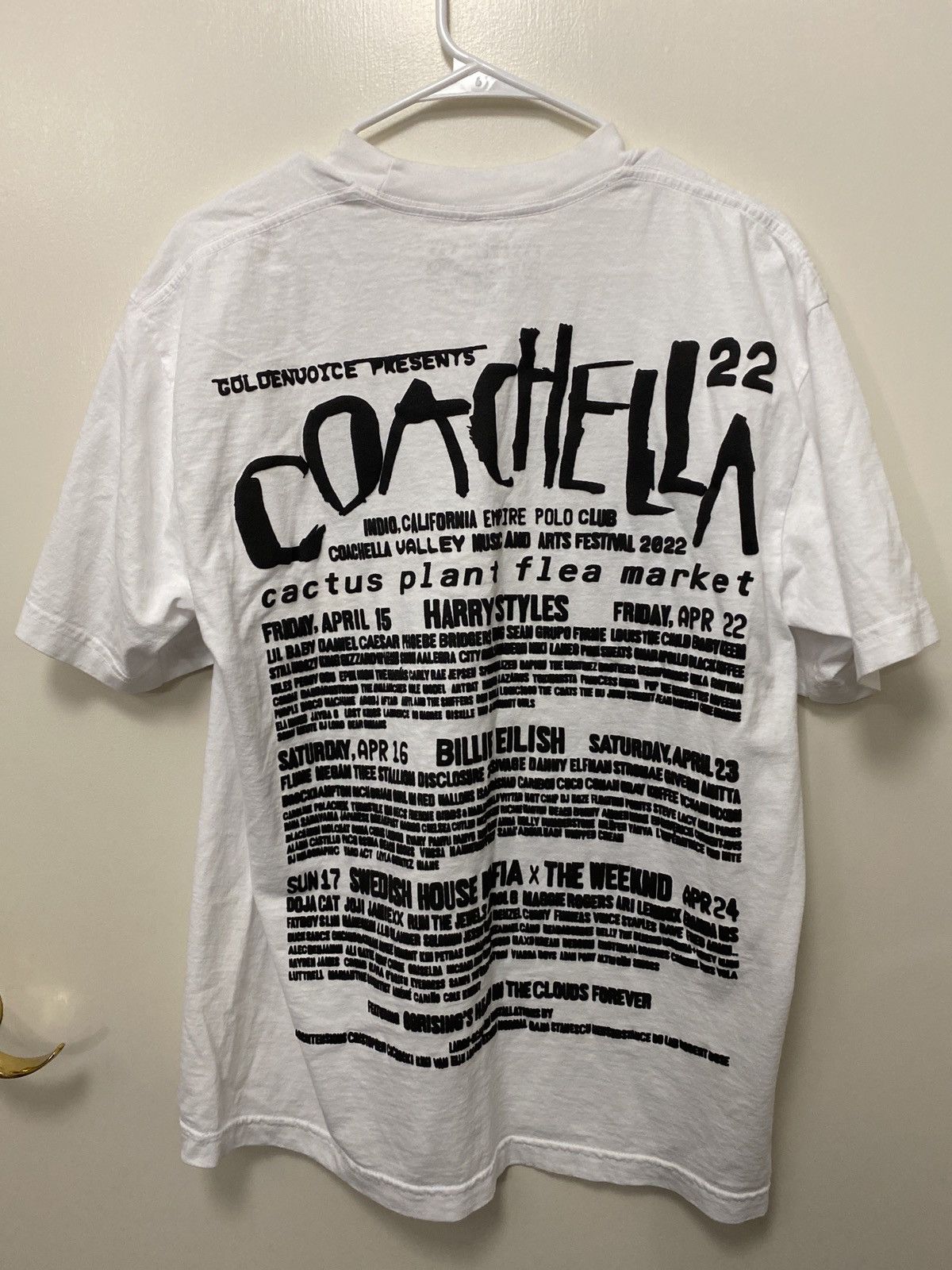 Cactus Plant Flea Market × Coachella CPFM x Coachella tee Size US M / EU 48-50 / 2 - 2 Thumbnail