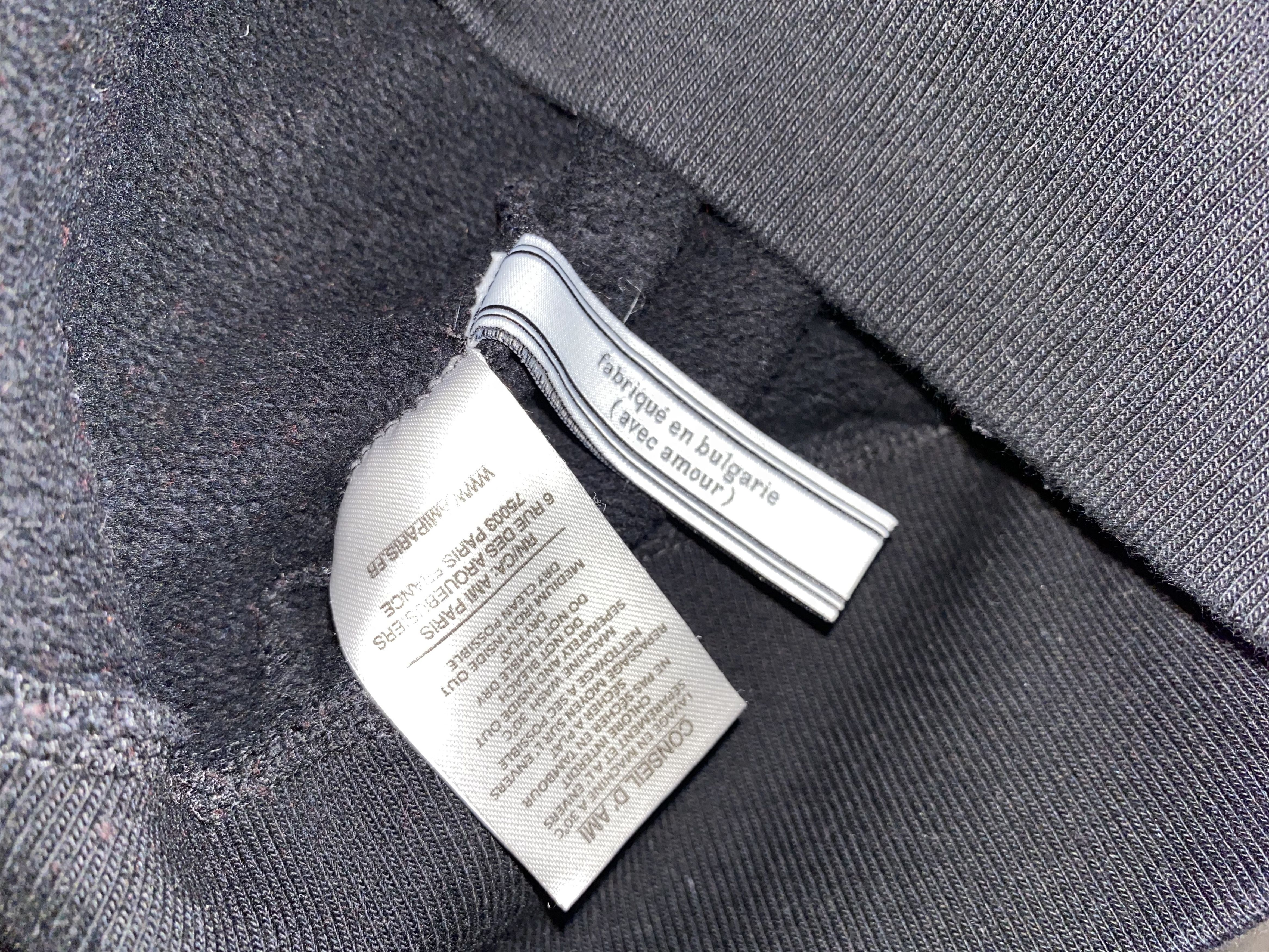 AMI AMI by Alexandre Mattiussi Small Logo Black Crewneck Size US M / EU 48-50 / 2 - 14 Thumbnail