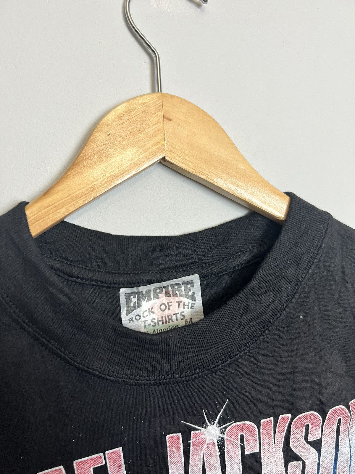 Band Tees Rare Vintage 90s Michael Jackson King Of Pop Music Band Tee Size US M / EU 48-50 / 2 - 2 Thumbnail