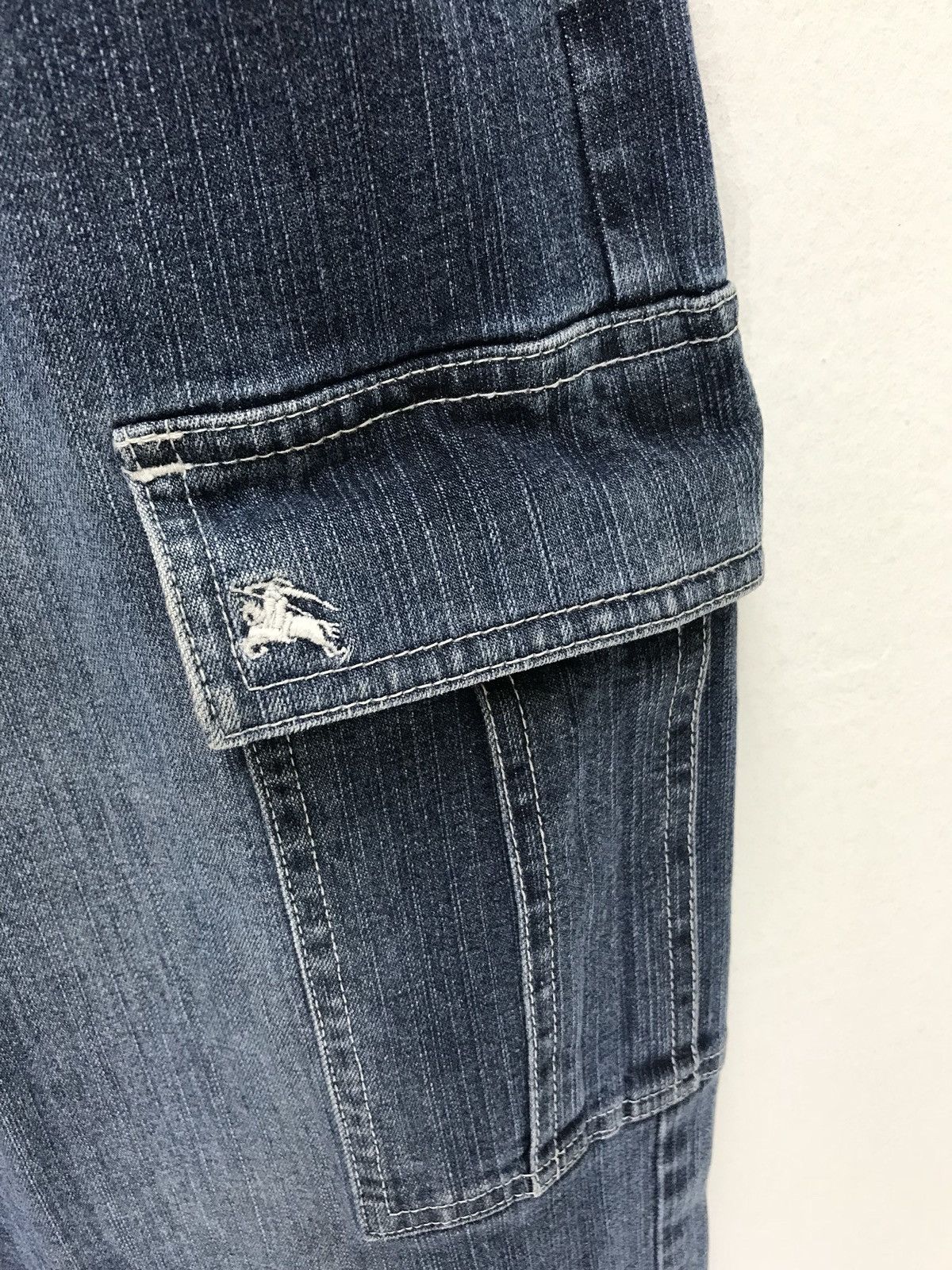 Burberry 🐎Burberry Black Label Cargo Denim Pant Slim Stretchable Size US 30 / EU 46 - 5 Thumbnail