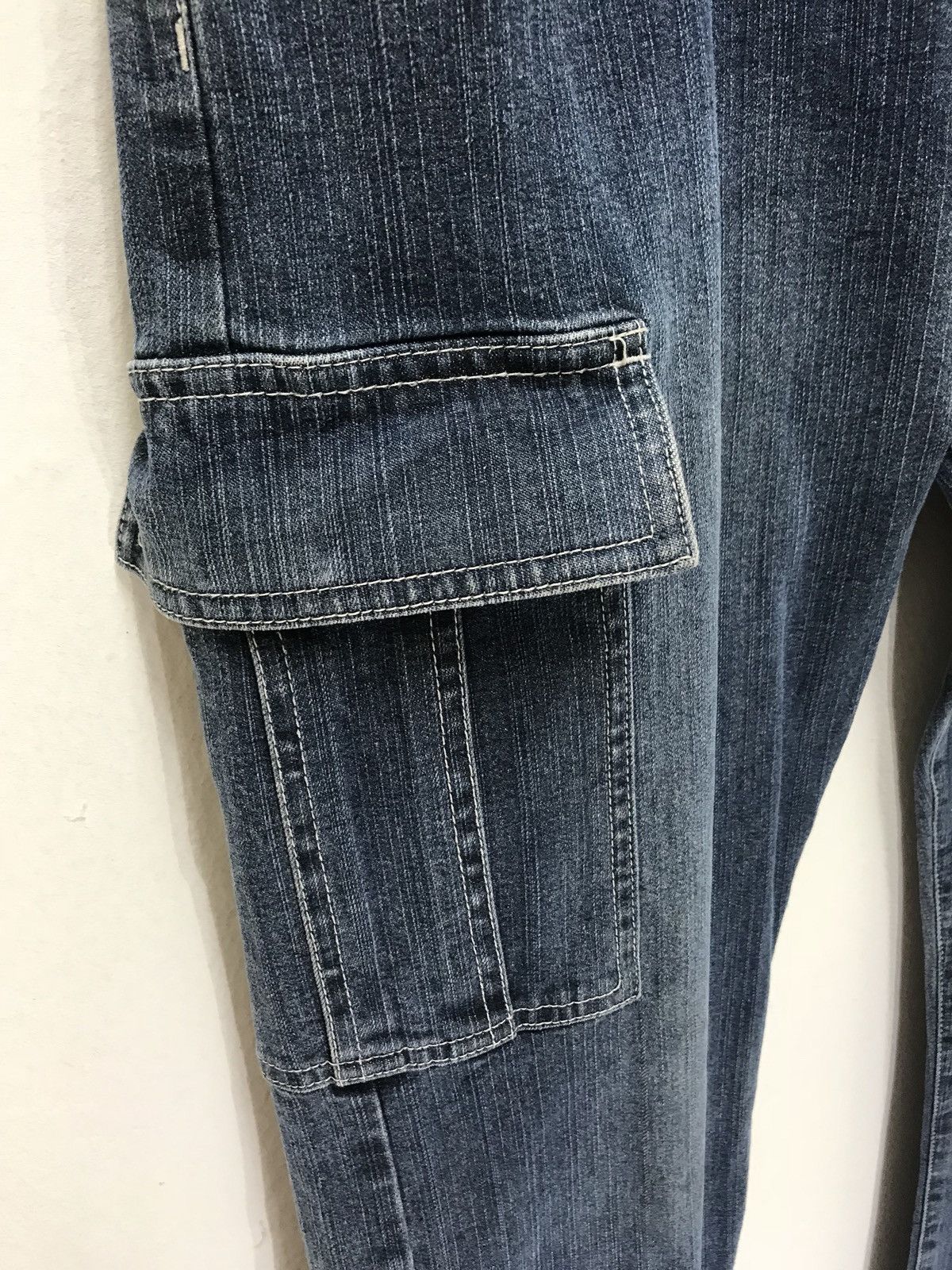 Burberry 🐎Burberry Black Label Cargo Denim Pant Slim Stretchable Size US 30 / EU 46 - 4 Thumbnail