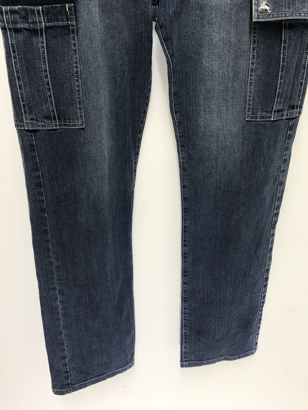 Burberry 🐎Burberry Black Label Cargo Denim Pant Slim Stretchable Size US 30 / EU 46 - 2 Thumbnail