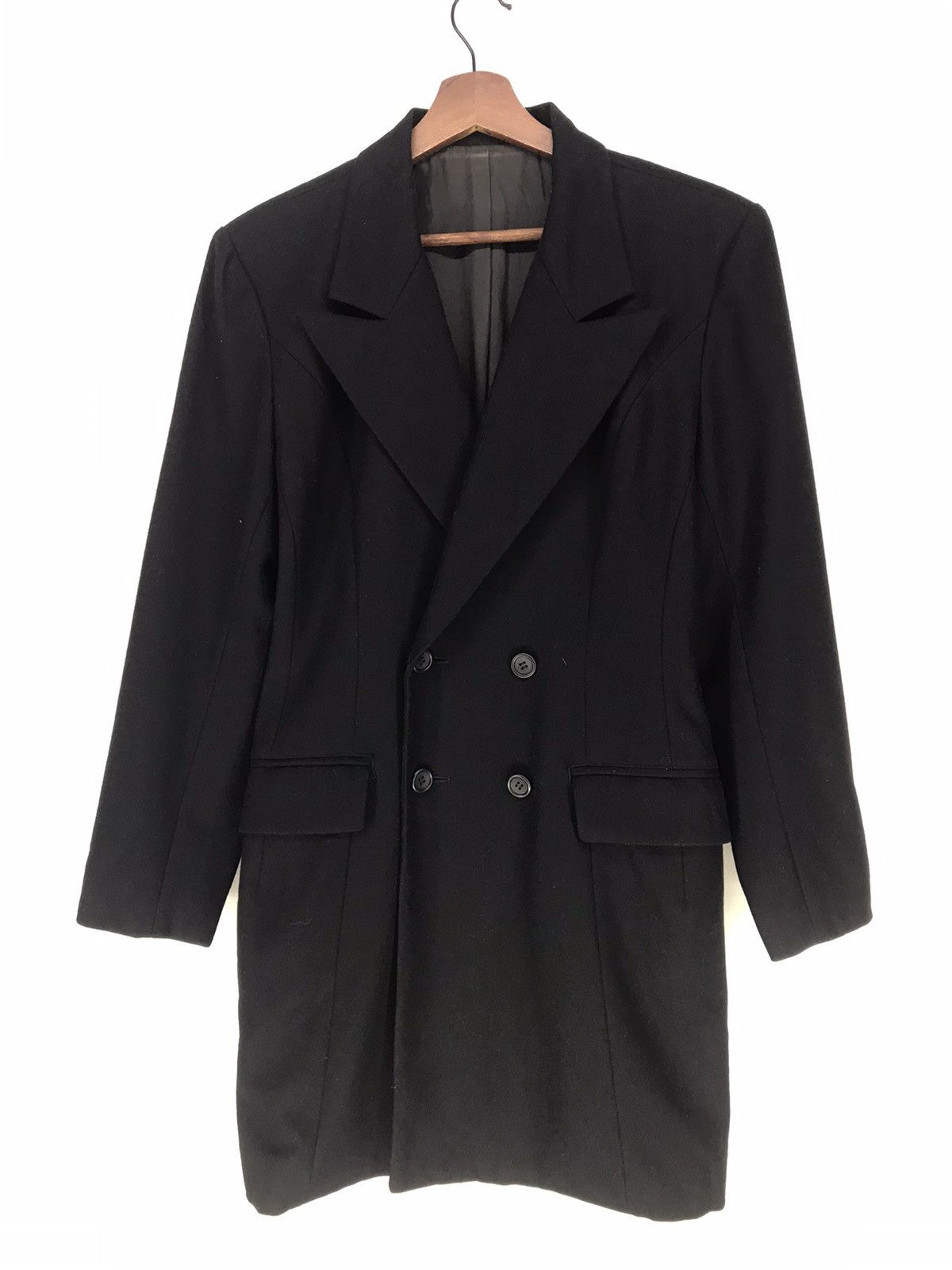 Y's × Yohji Yamamoto Y’s Double Breasted Trench Coat Size 36R - 2 Thumbnail