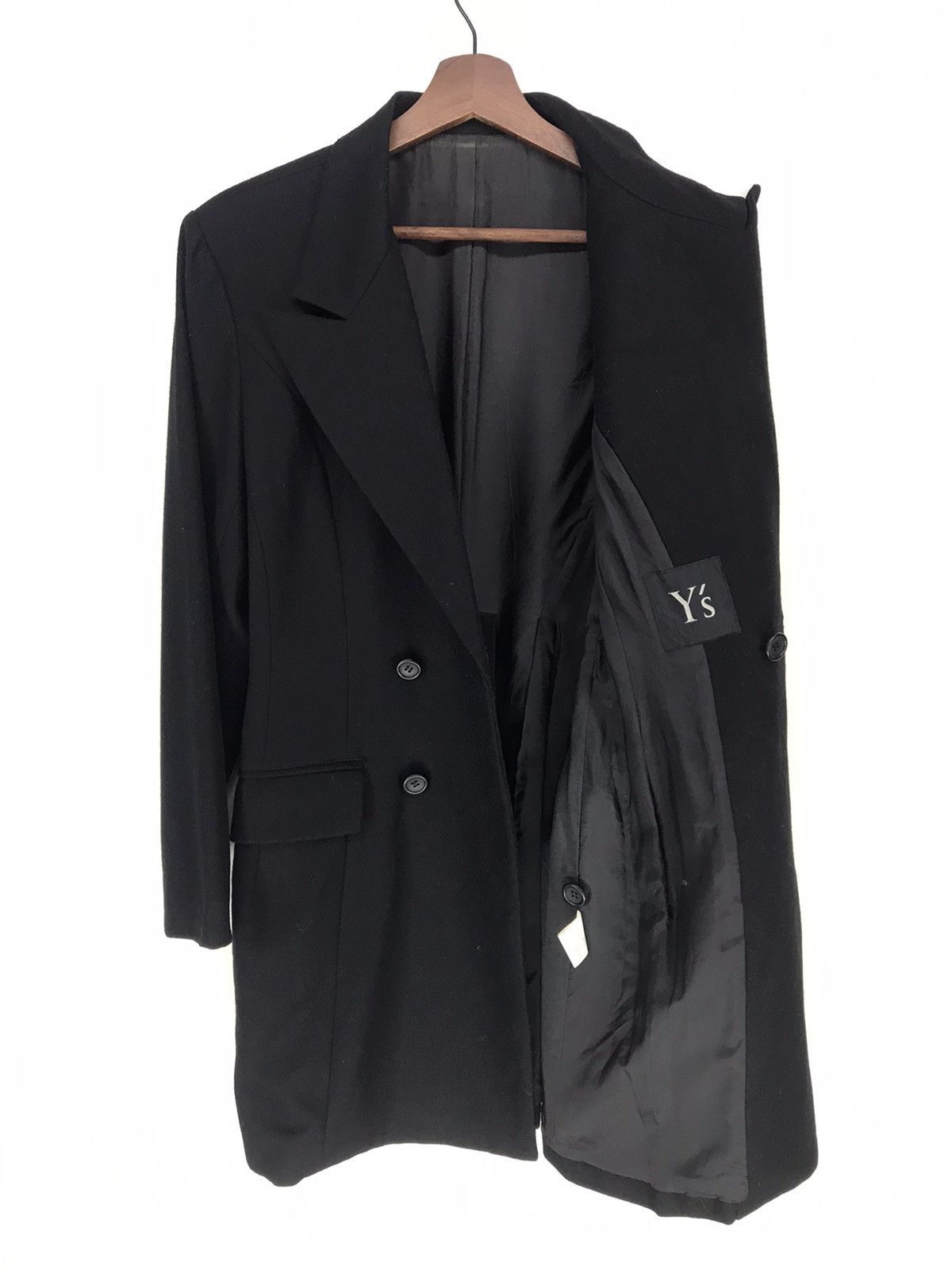 Y's × Yohji Yamamoto Y’s Double Breasted Trench Coat Size 36R - 1 Thumbnail
