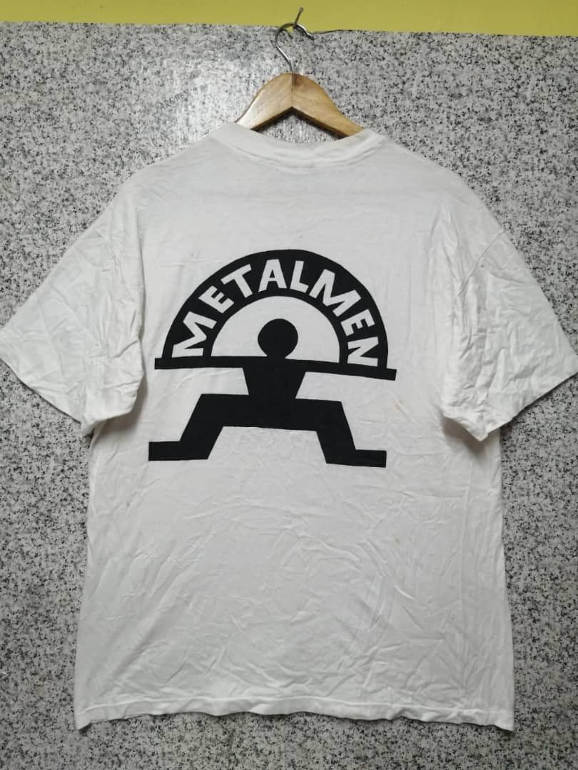 Band Tees × Vintage 80s VINTAGE METALMEN VERY RARE Size US L / EU 52-54 / 3 - 1 Thumbnail