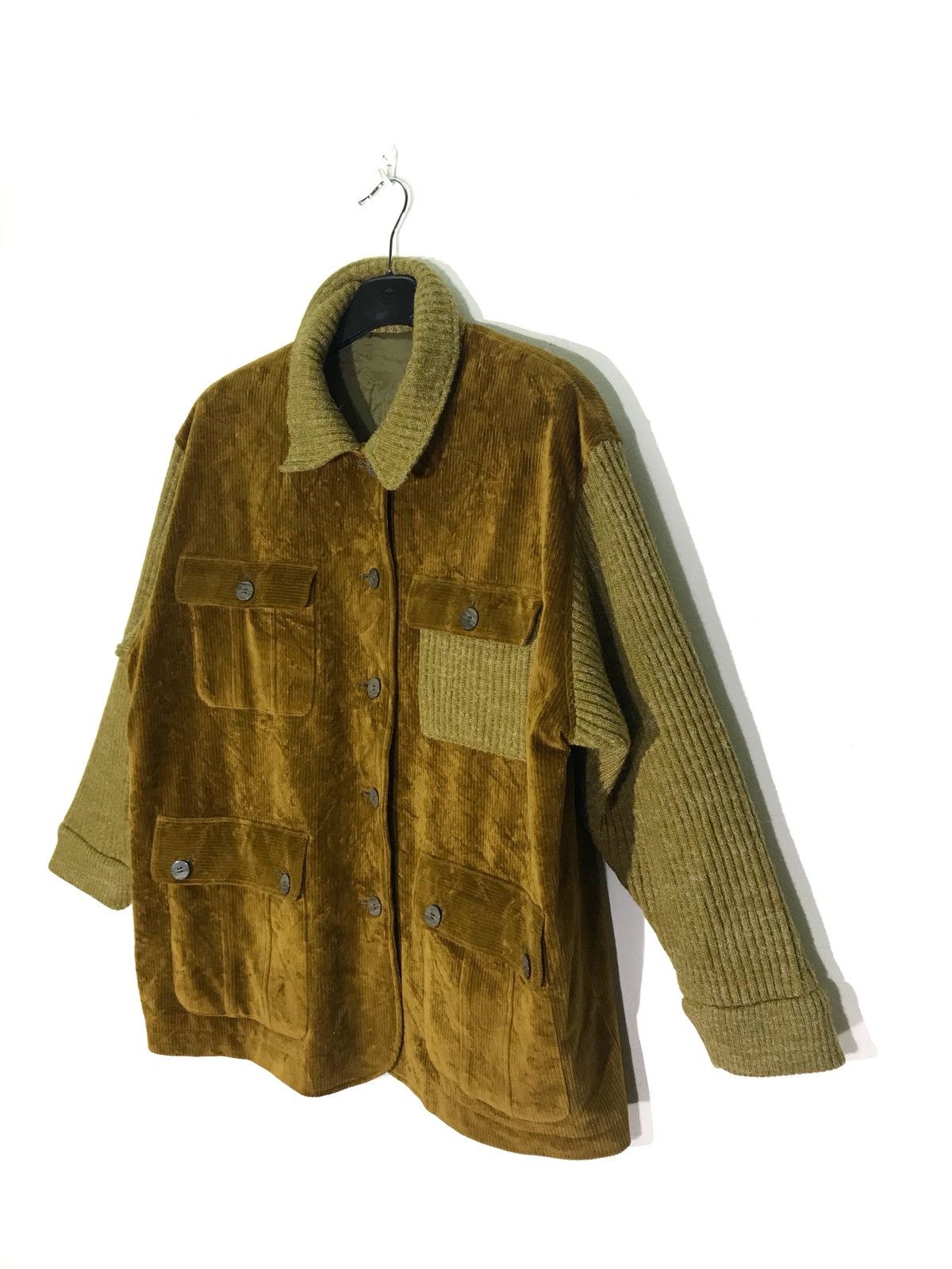 If Six Was Nine × Japanese Brand Unbranded Corduroy Work Jacket Made In Japan Size US S / EU 44-46 / 1 - 2 Thumbnail