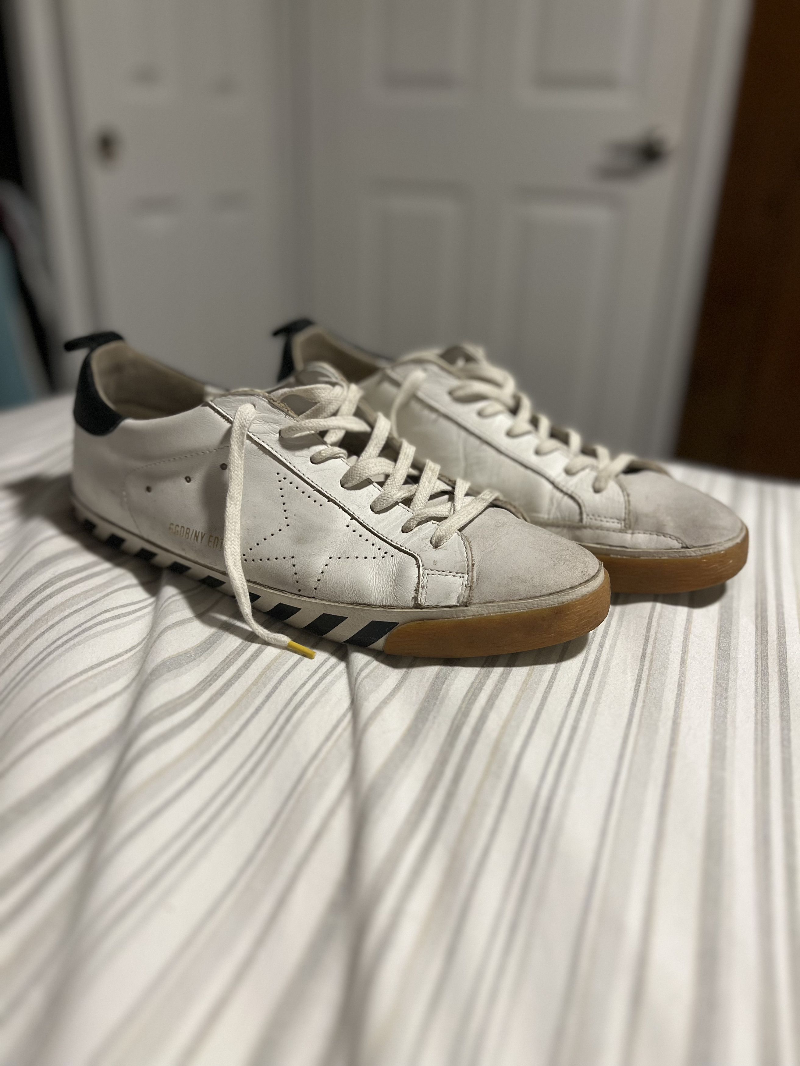 Golden Goose Off White Golden Goose x Off White Virgil Abloh Super Star NYC Edition Grailed