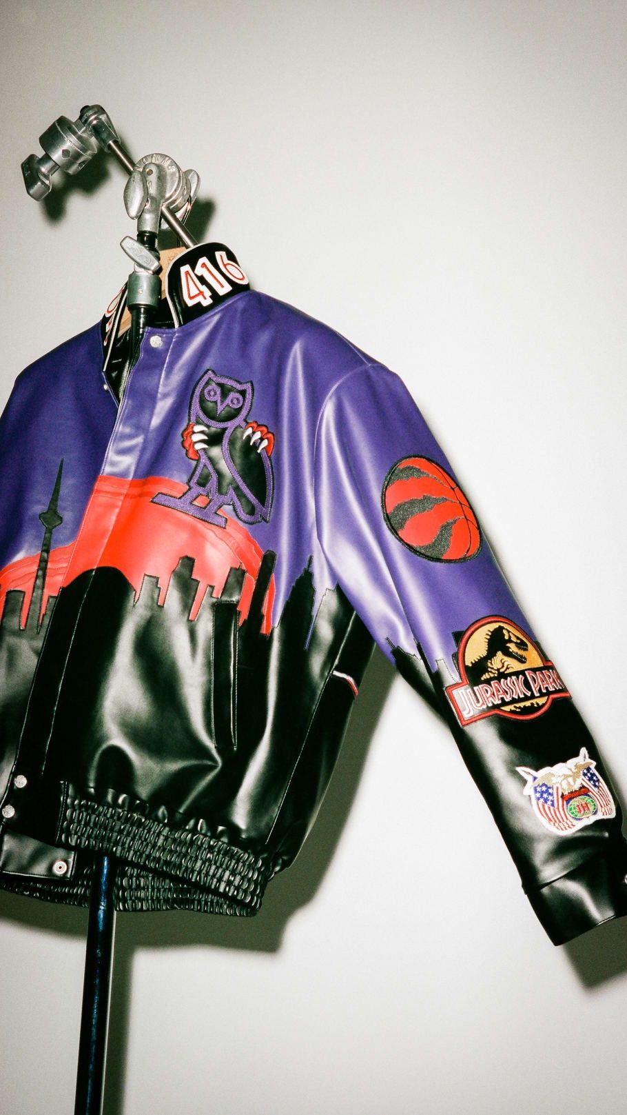 Jeff Hamilton × October's Very Own OVO x JEFF HAMILTON JURASSIC PARK TORONTO RAPTORS VARSITY Size US M / EU 48-50 / 2 - 3 Thumbnail