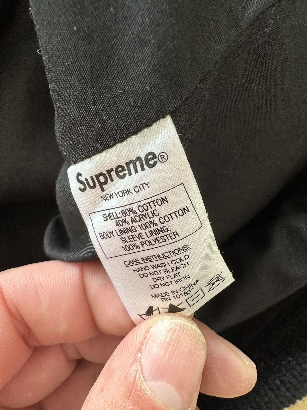 Supreme Supreme Crochet Hooded Zip Up Sweater Multicolor Size US L / EU 52-54 / 3 - 5 Thumbnail