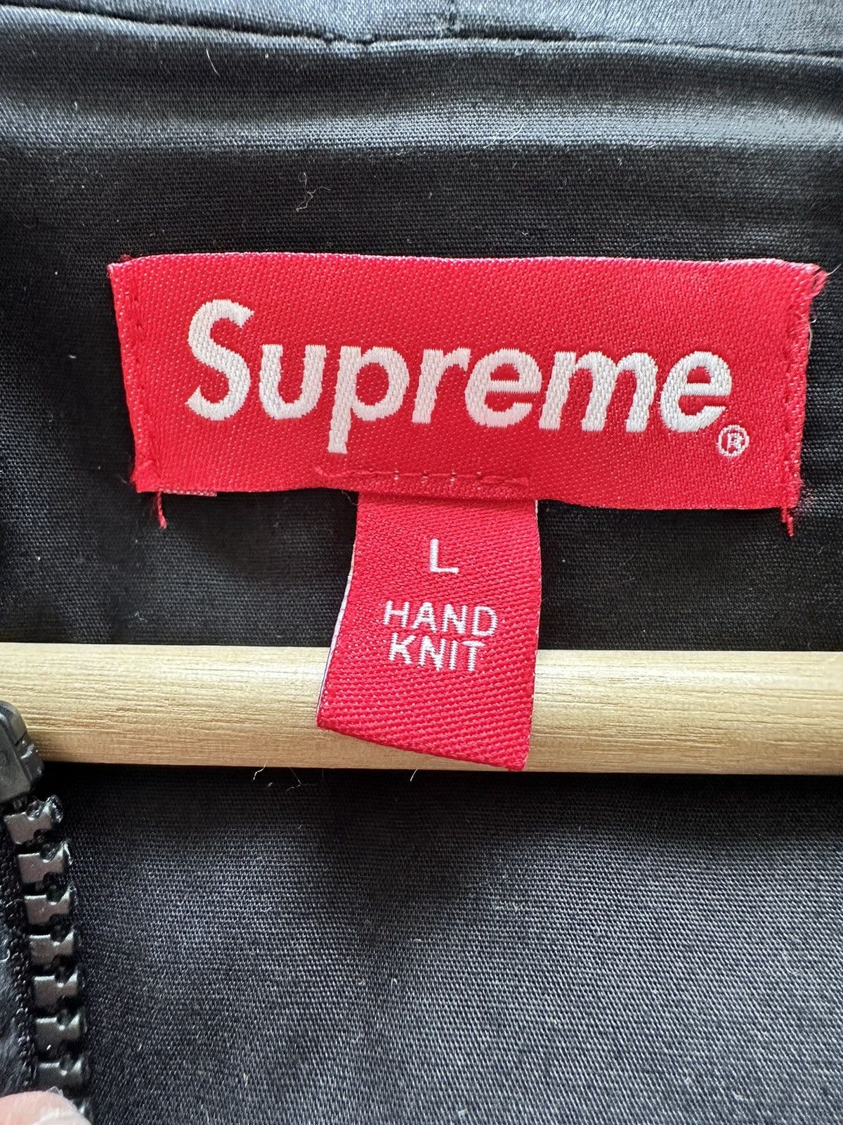 Supreme Supreme Crochet Hooded Zip Up Sweater Multicolor Size US L / EU 52-54 / 3 - 6 Thumbnail