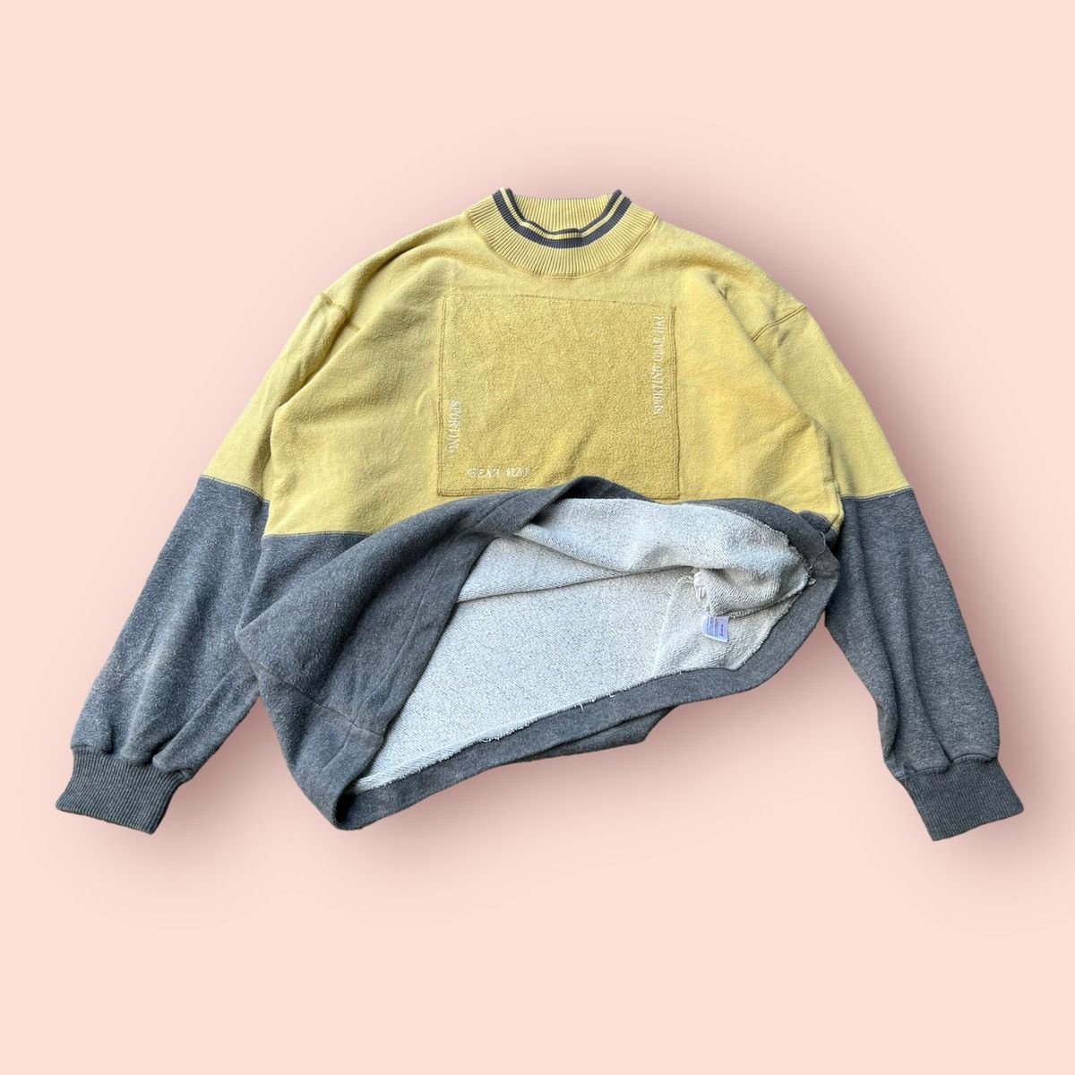 Hai Sporting Gear VINTAGE HAI SPORTING GEAR (ISSEY MIYAKE) SWEATSHIRT Size US M / EU 48-50 / 2 - 17 Thumbnail
