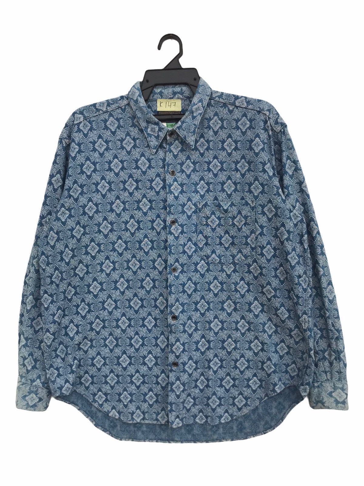 Edwin Edwin Rare Design Embroidery Shirt Size US M / EU 48-50 / 2 - 1 Thumbnail