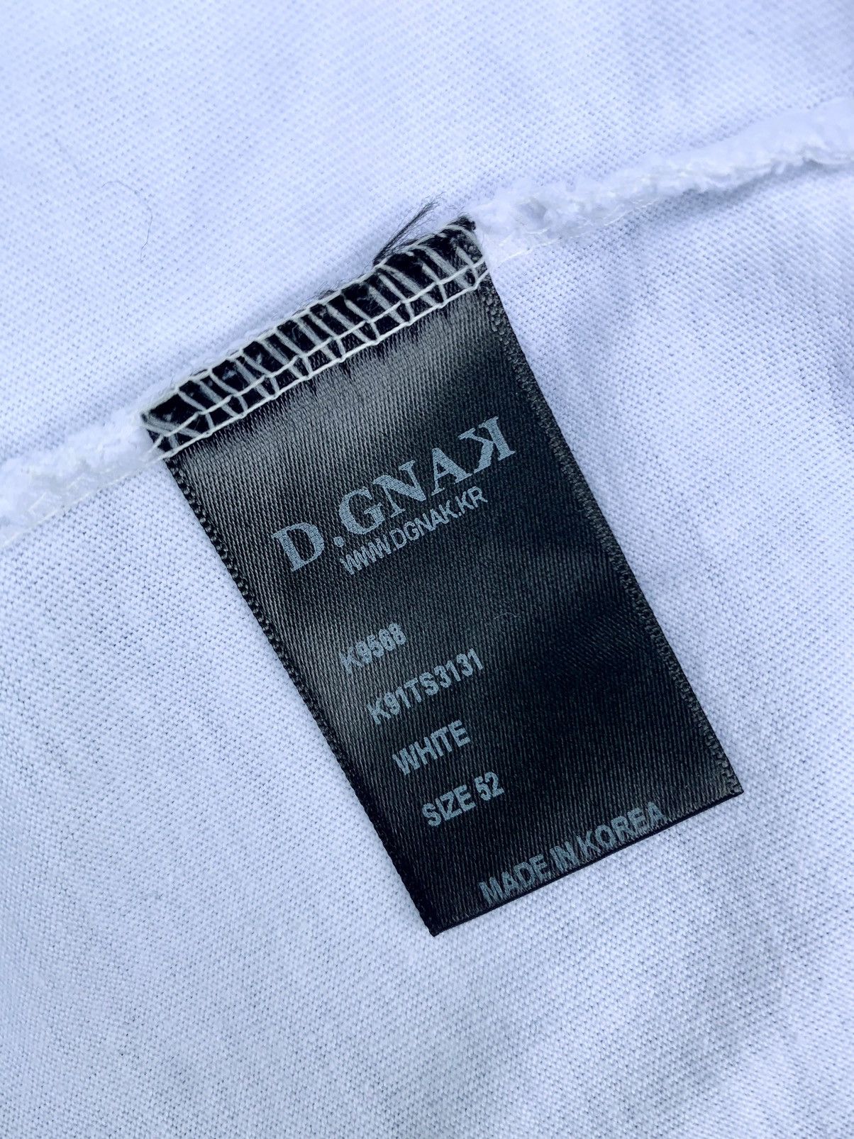 D.Gnak By Kang.D D.Gnak Oversized Double Layered Jersey Heavy T-Shirt Size US L / EU 52-54 / 3 - 13 Thumbnail