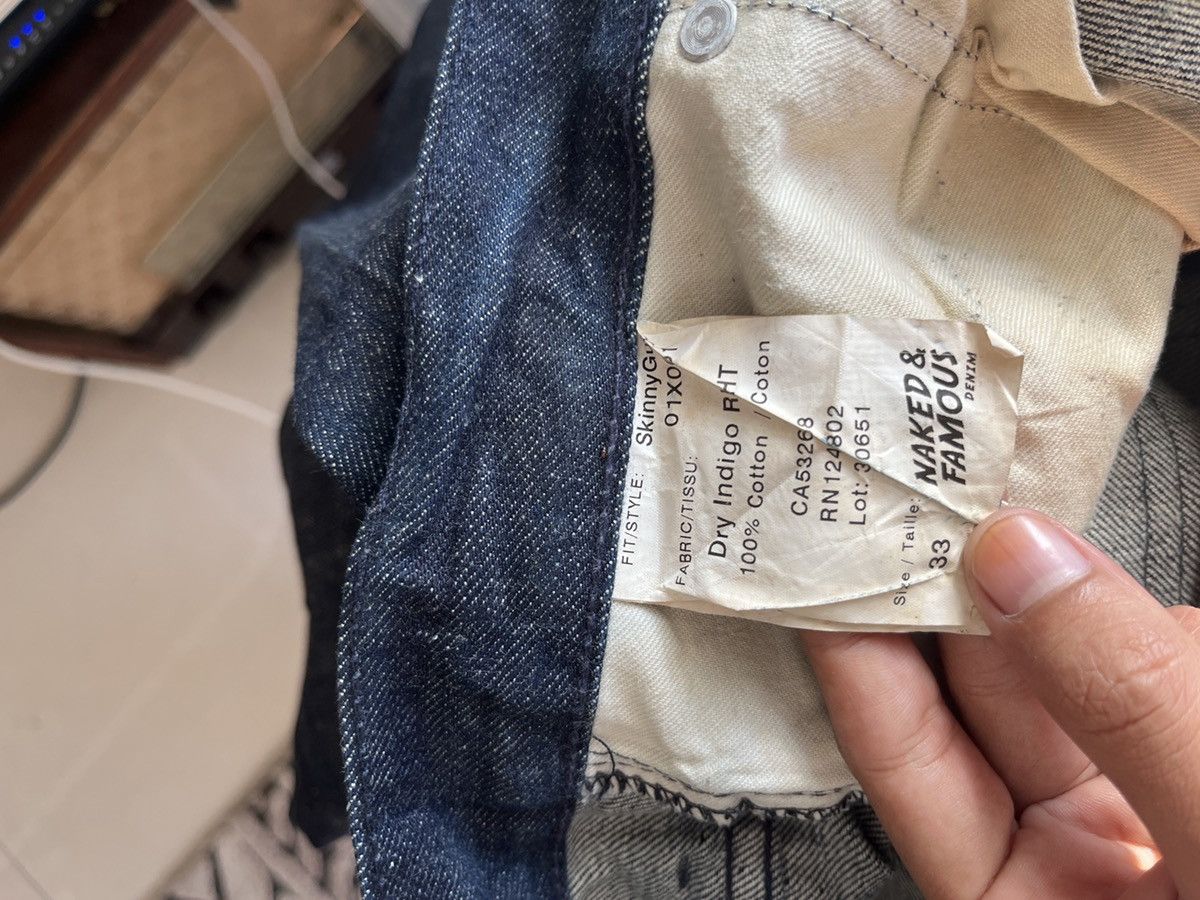 Japanese Brand Naked & famous ft66 Size US 34 / EU 50 - 11 Thumbnail