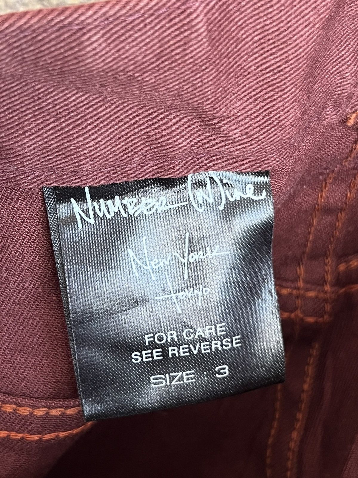 Japanese Brand Number nine ft66 Size US 35 - 10 Thumbnail