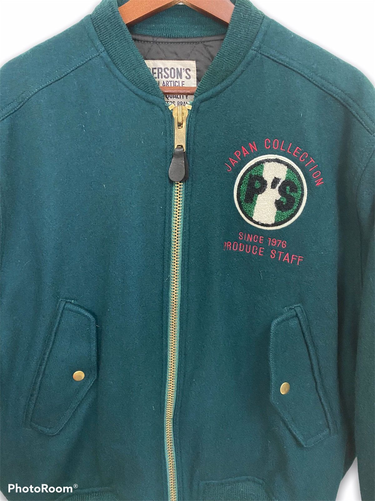 PERSON'S Vintage Japanese Brand PERSON’S Wool Varsity Jacket Size US XL / EU 56 / 4 - 4 Thumbnail