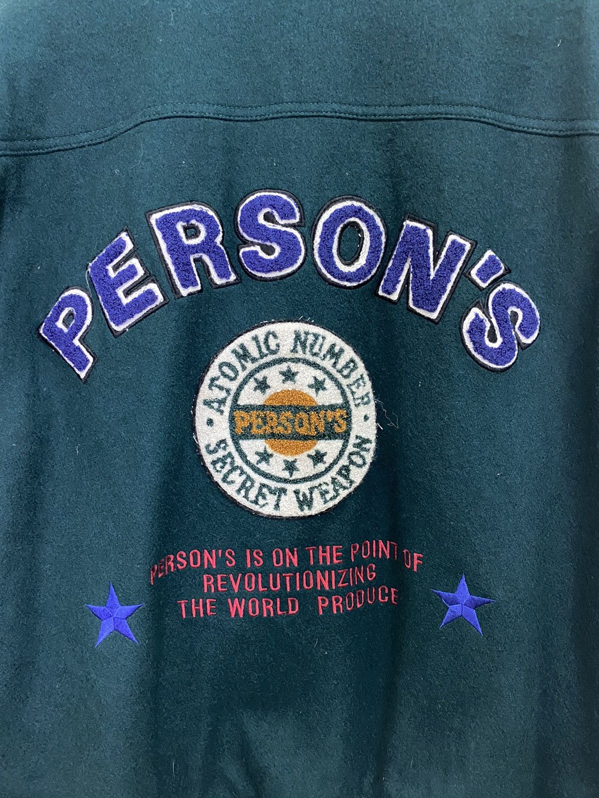 PERSON'S Vintage Japanese Brand PERSON’S Wool Varsity Jacket Size US XL / EU 56 / 4 - 9 Thumbnail