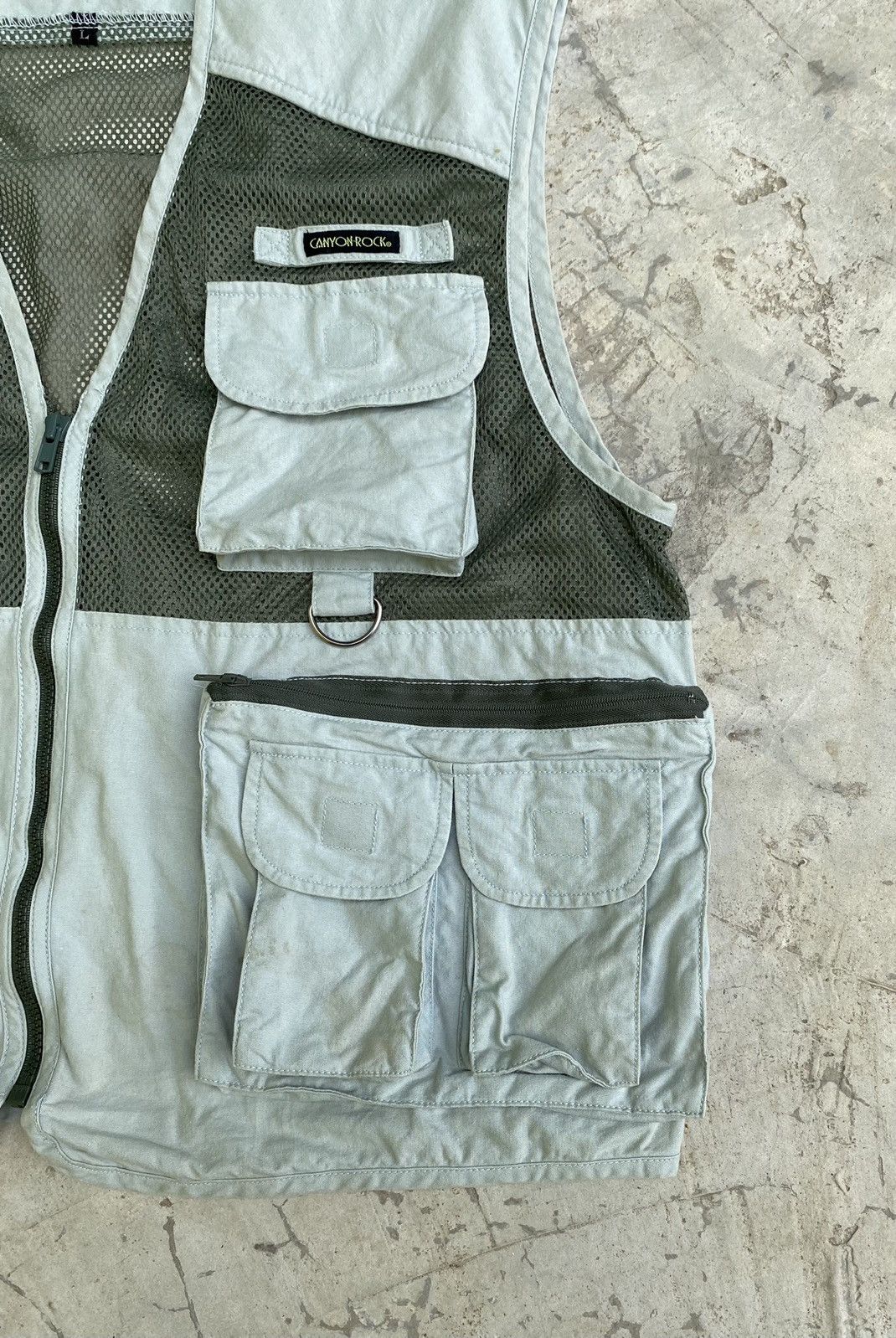 Japanese Brand Canyon Rock Multipocket Vest Jacket Size US L / EU 52-54 / 3 - 3 Thumbnail