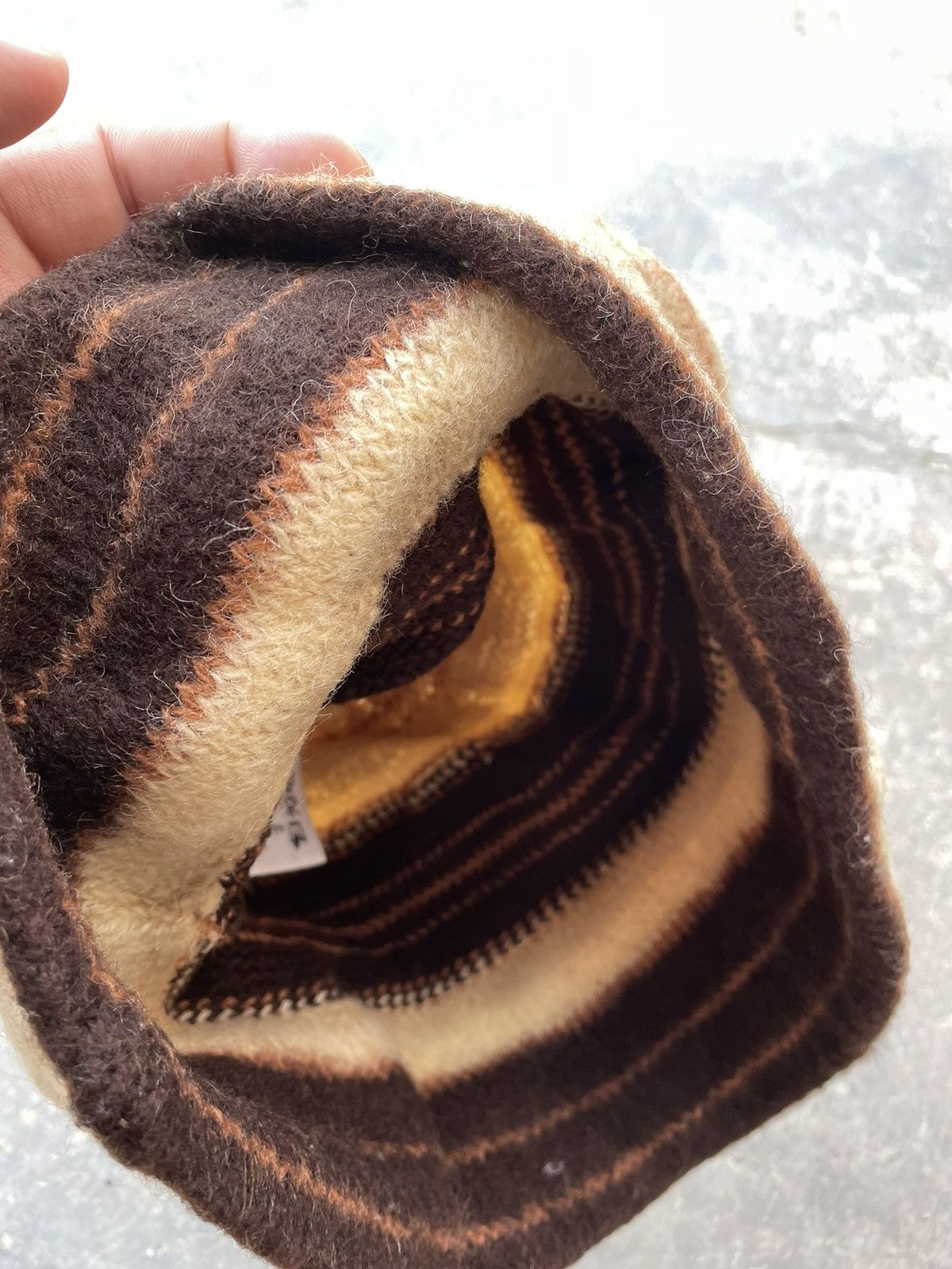 Japanese Brand BANNOCKBANE MADE BY ROBERT MACKIE SNOW CAP Size ONE SIZE - 2 Thumbnail