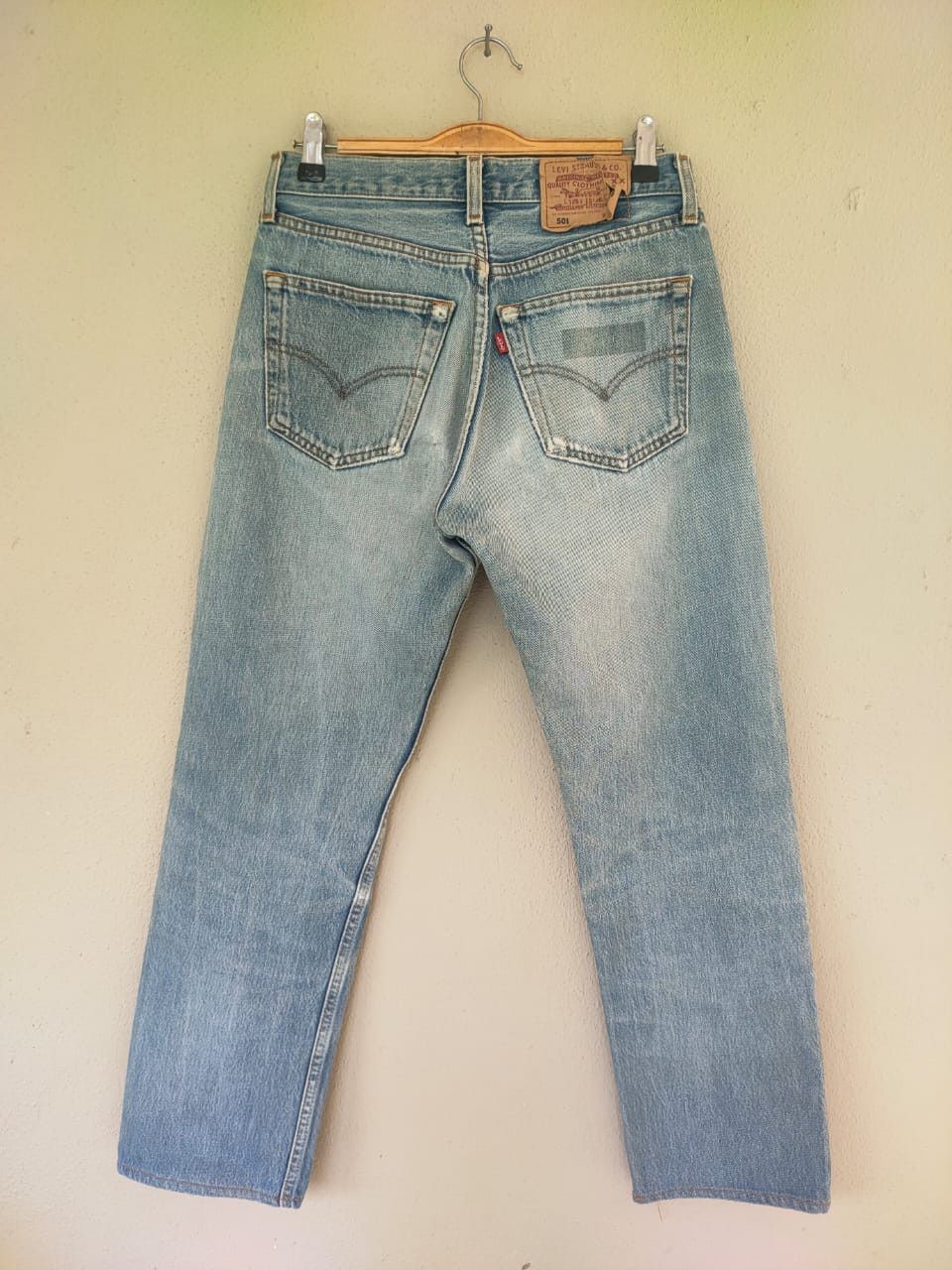 Levi's 90s Vintage Levi's 501 Distresses Denim Size US 29 - 2 Thumbnail