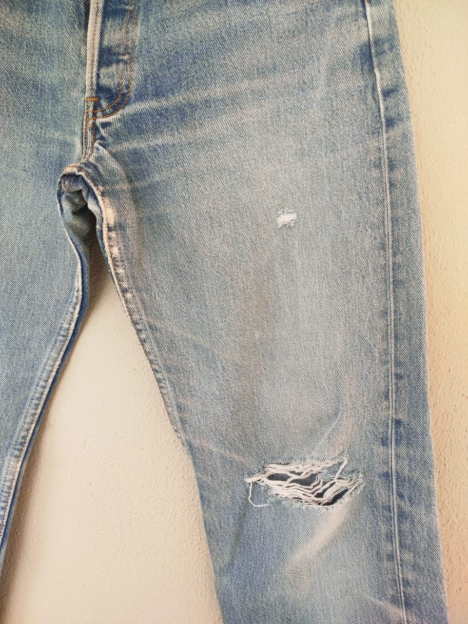 Levi's 90s Vintage Levi's 501 Distresses Denim Size US 29 - 3 Thumbnail