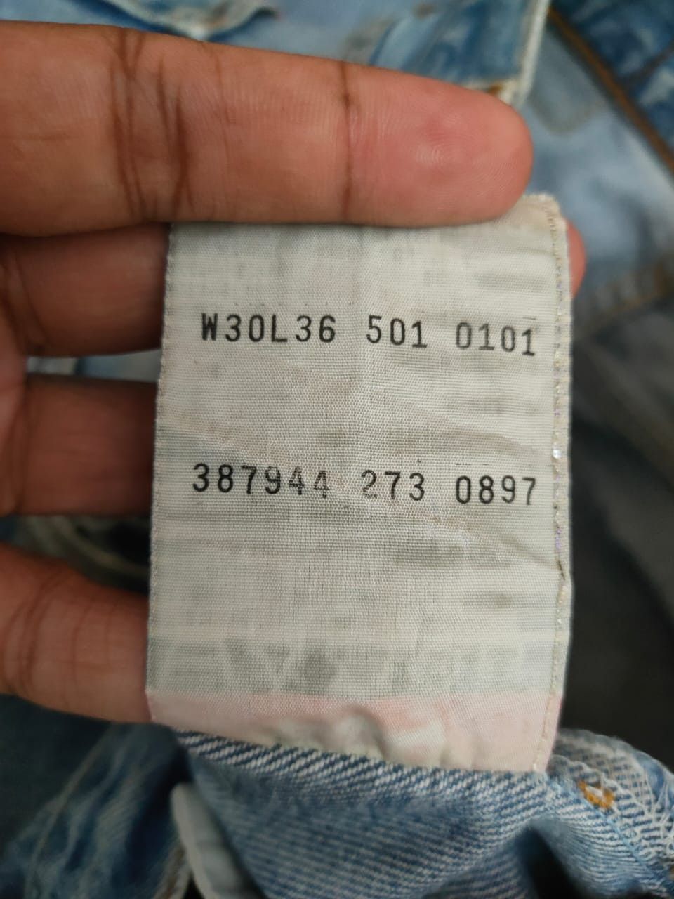 Levi's 90s Vintage Levi's 501 Distresses Denim Size US 29 - 8 Thumbnail