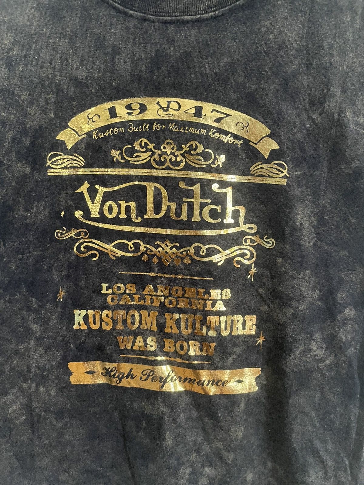 Von Dutch Von Dutch Cotton T-shirt Size M / US 6-8 / IT 42-44 - 3 Thumbnail