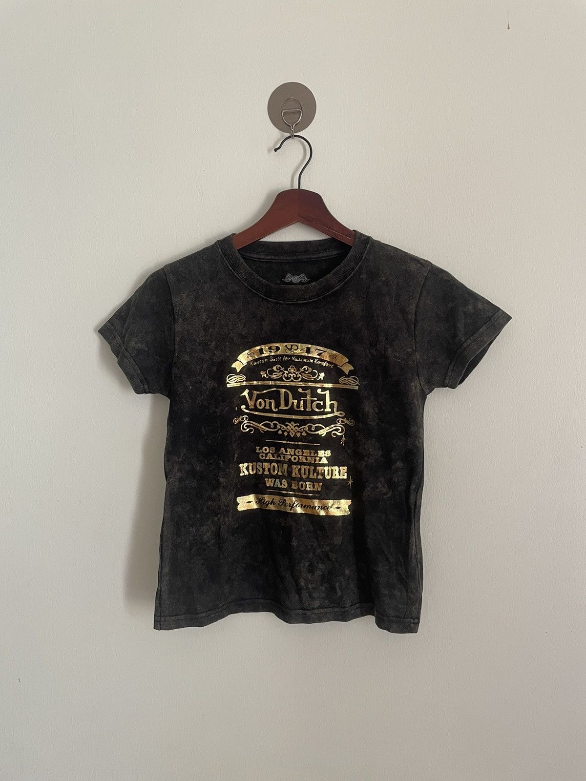 Von Dutch Von Dutch Cotton T-shirt Size M / US 6-8 / IT 42-44 - 1 Thumbnail