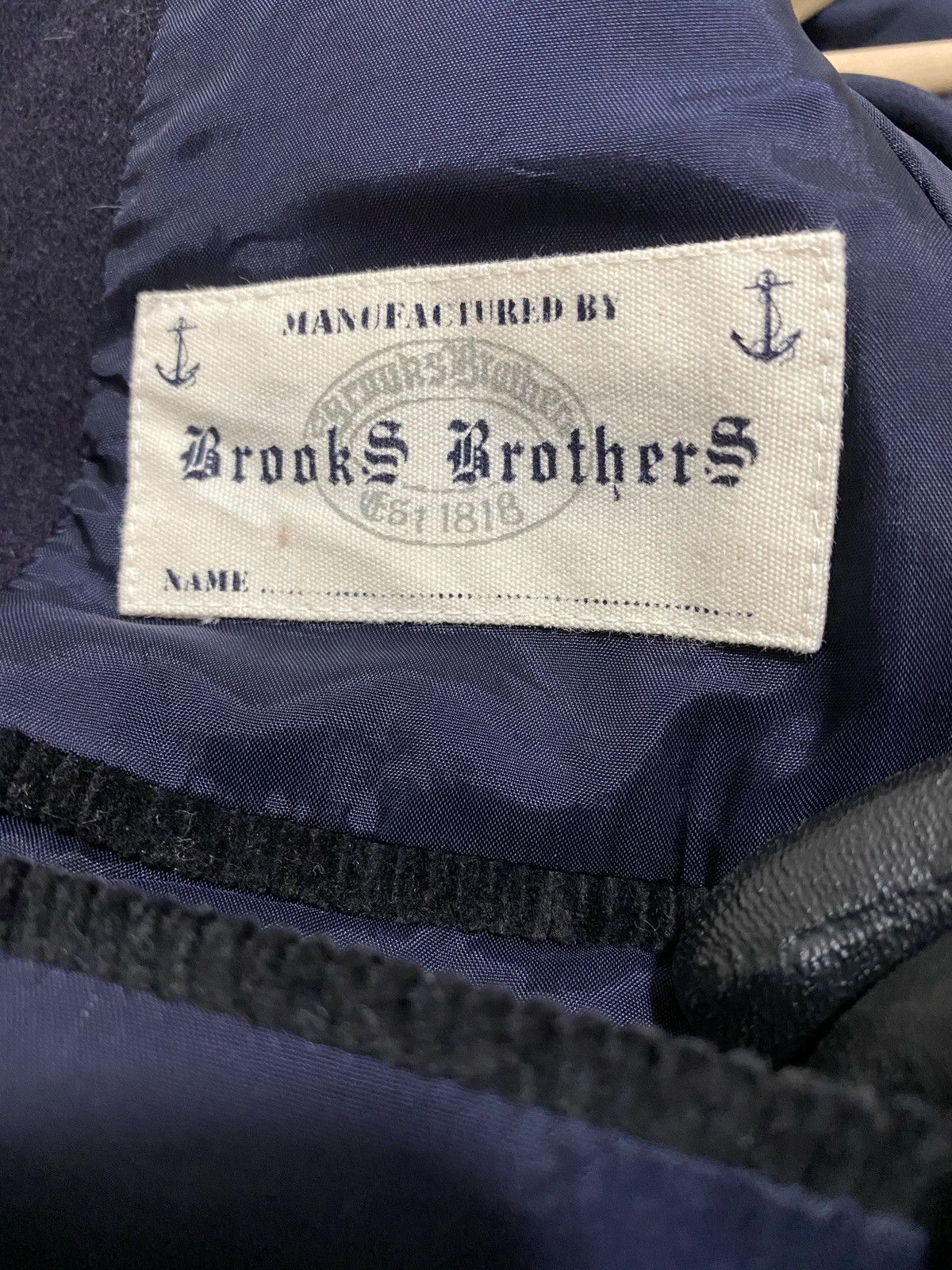 Brooks Brothers × Vintage Vintage military Brooks Brothers Jacket 95% Wool Size US XS / EU 42 / 0 - 11 Thumbnail