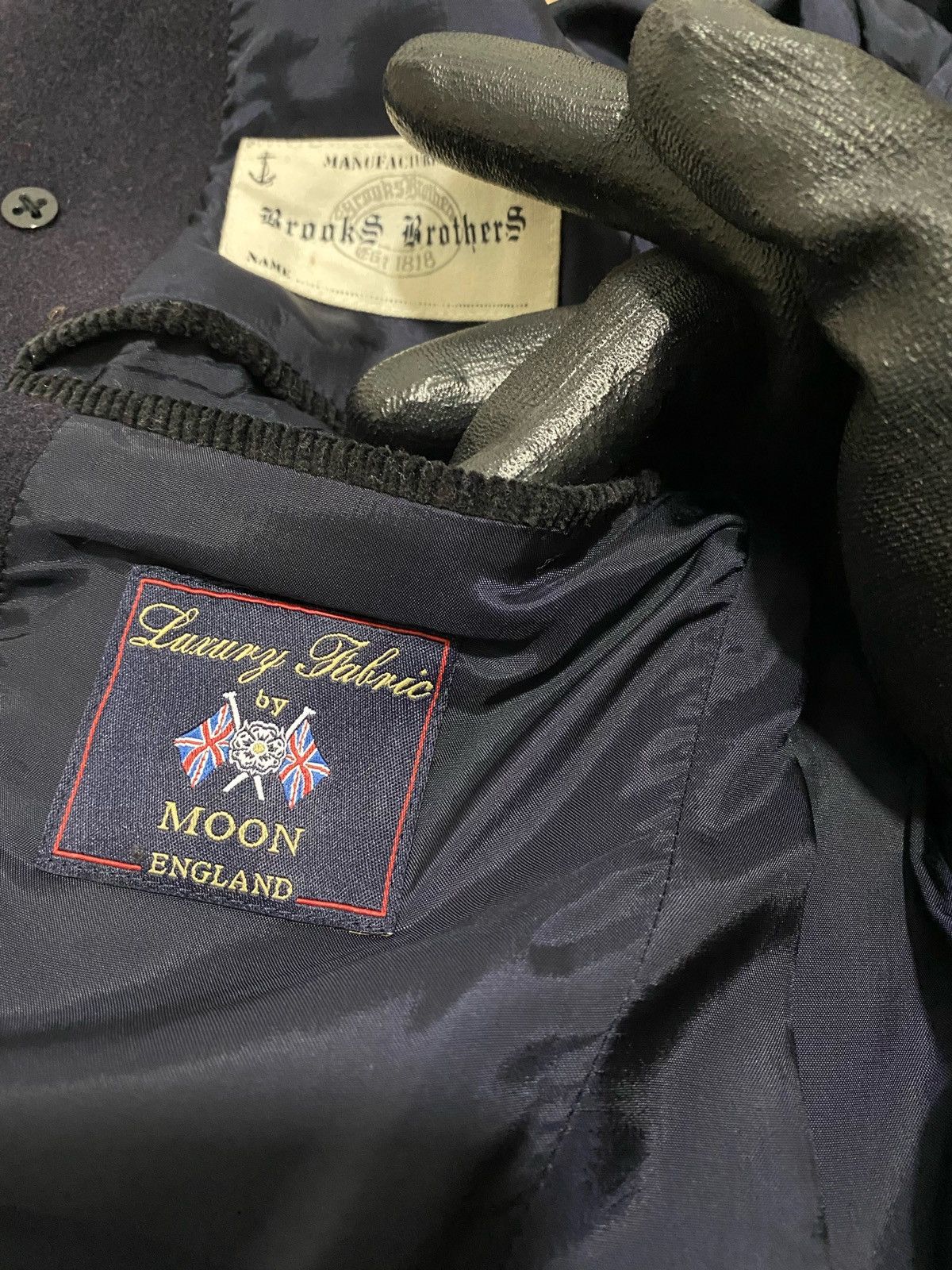 Brooks Brothers × Vintage Vintage military Brooks Brothers Jacket 95% Wool Size US XS / EU 42 / 0 - 13 Thumbnail