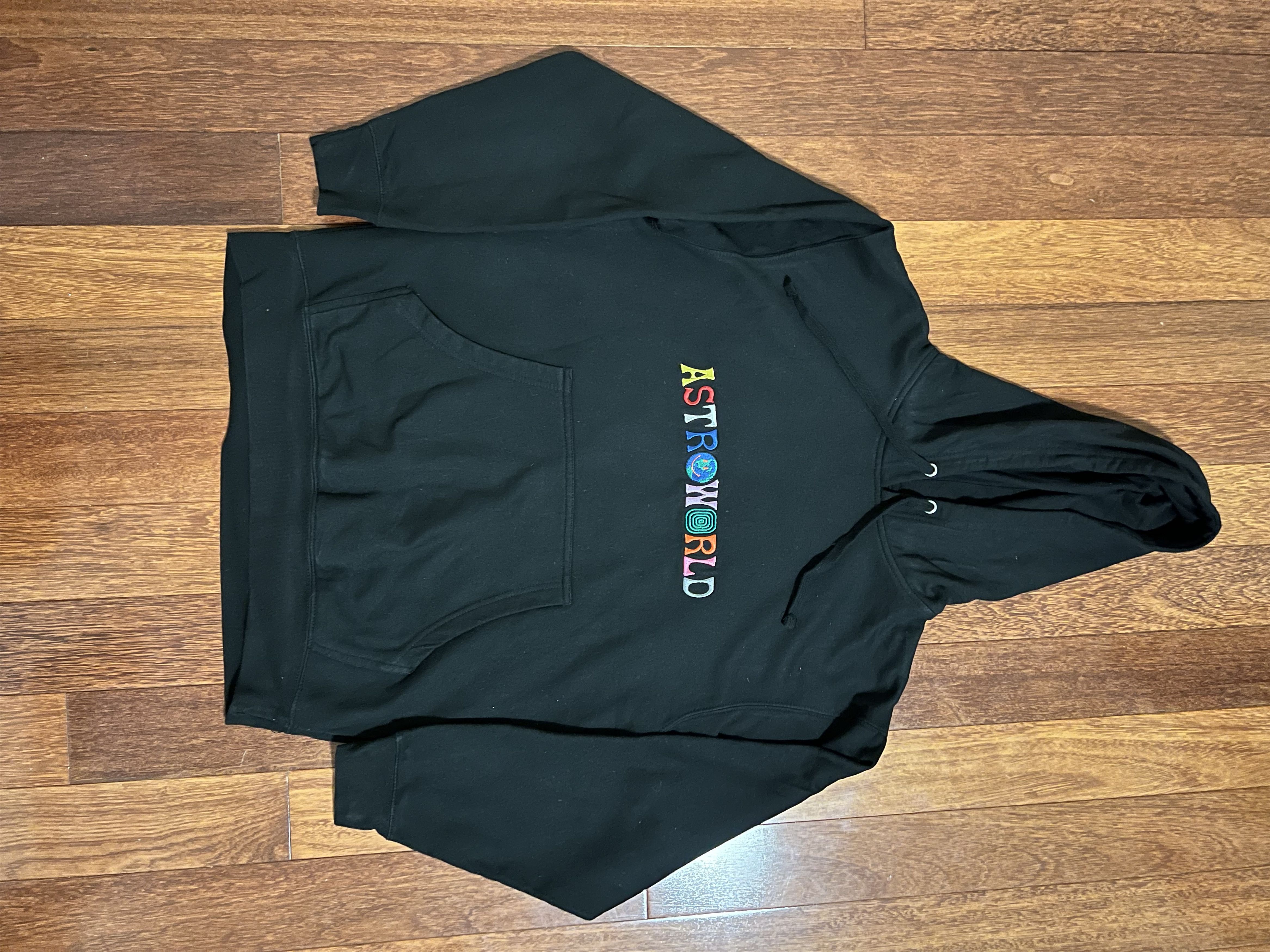 Astroworld Embroidered Logo Hoodie Grailed