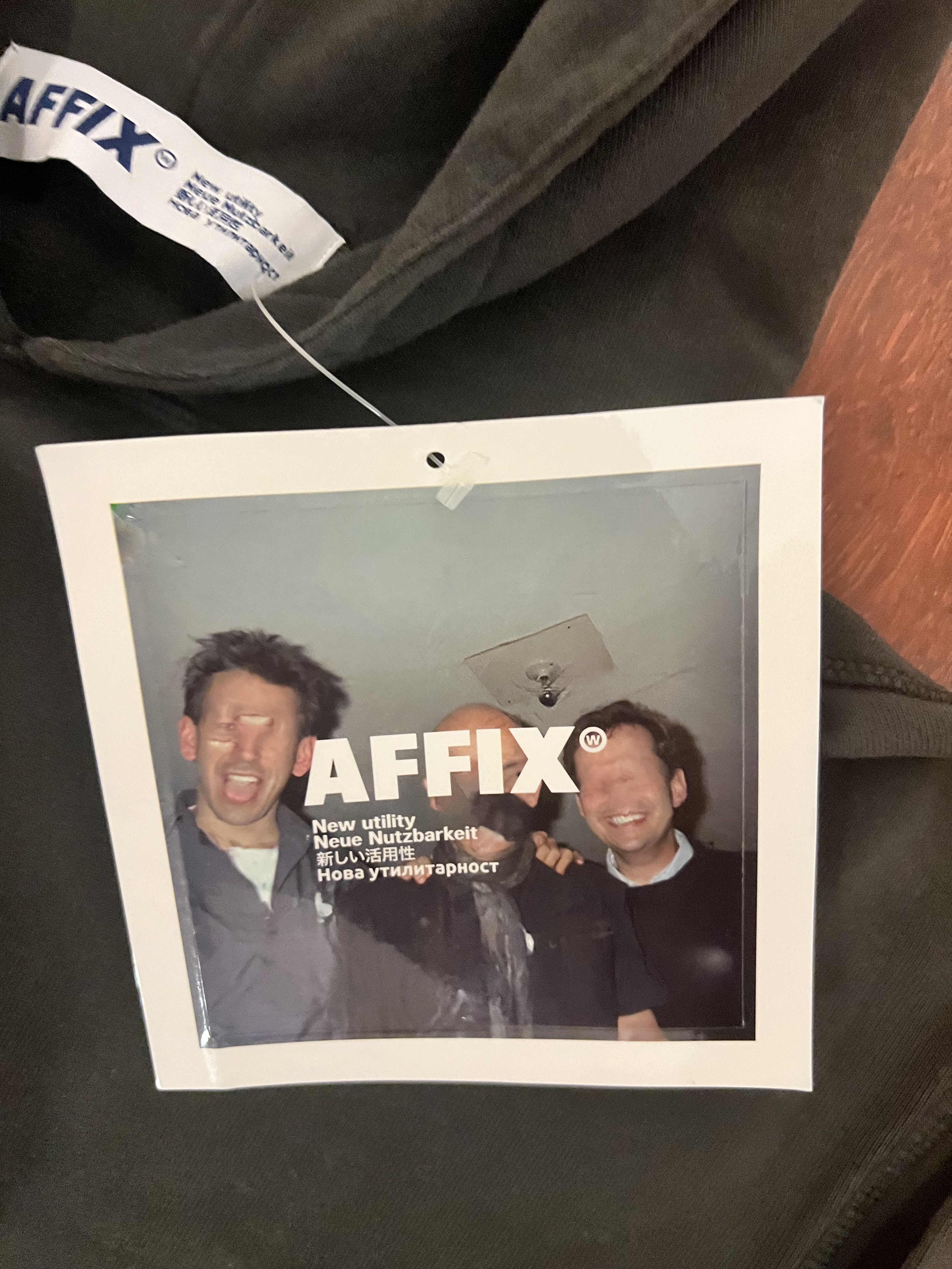AFFXWRKS 💚 SS21 Affix Nasenbluten Hoodie Black Medium NEW Size US M / EU 48-50 / 2 - 8 Thumbnail
