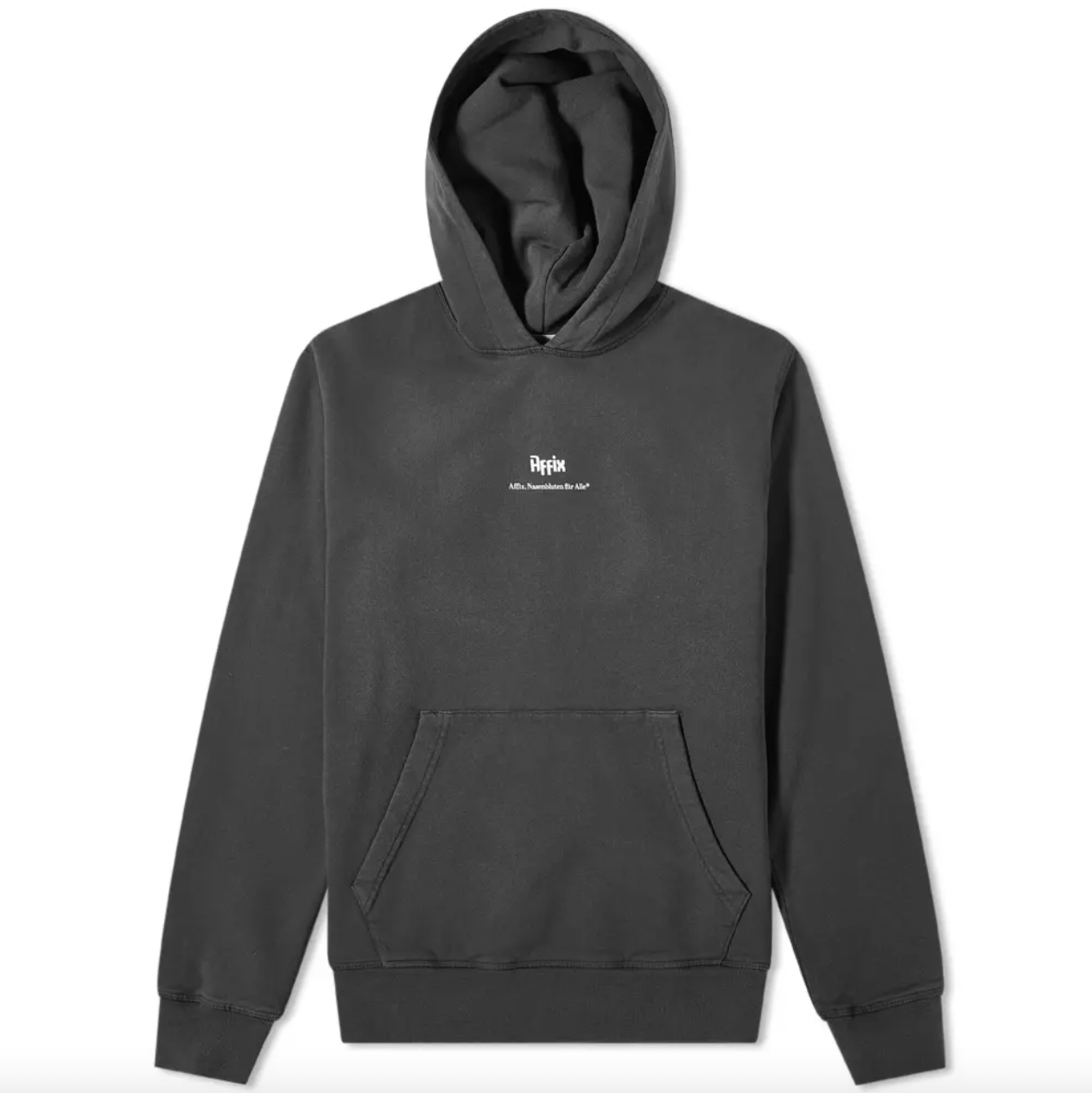 AFFXWRKS 💚 SS21 Affix Nasenbluten Hoodie Black Medium NEW Size US M / EU 48-50 / 2 - 1 Thumbnail