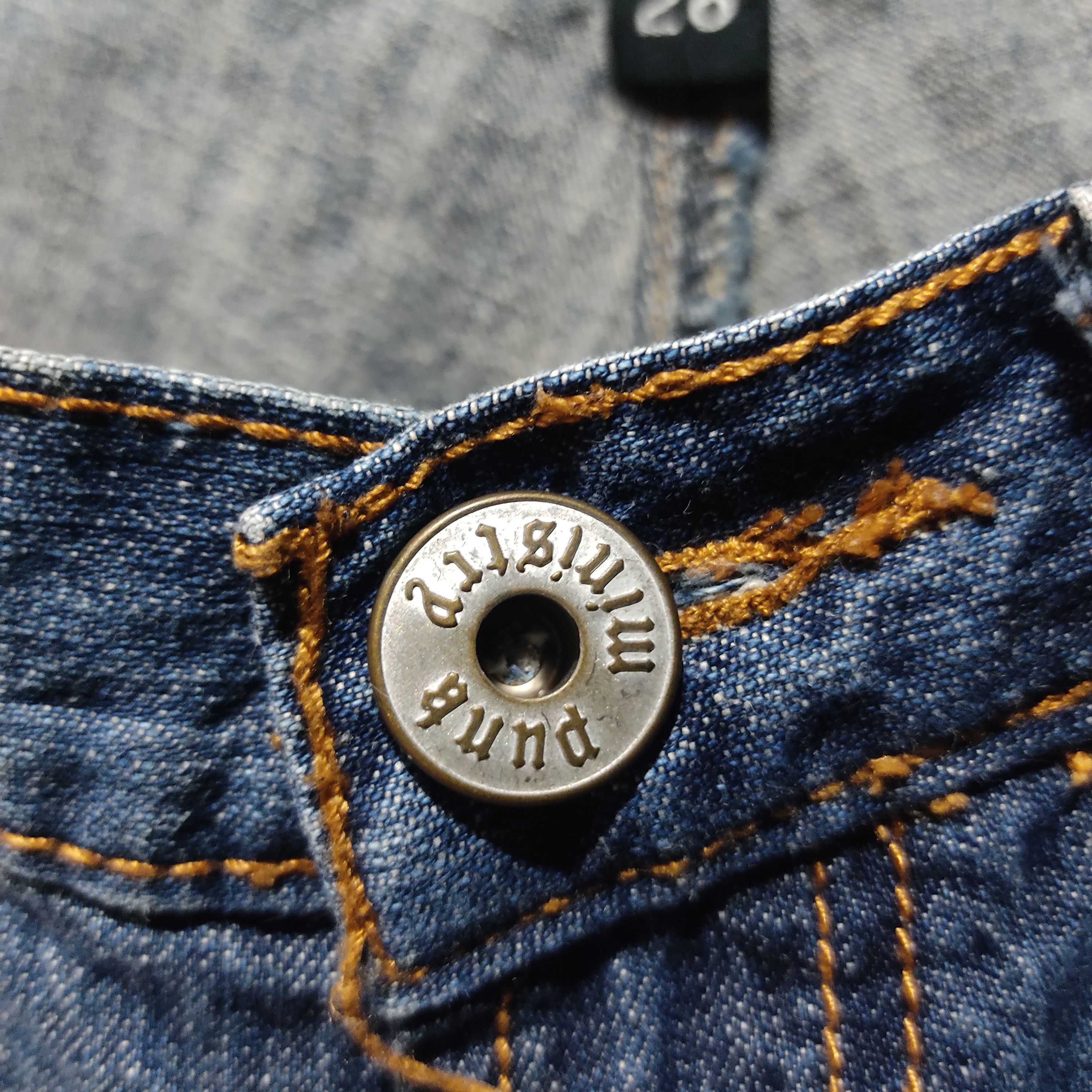 Japanese Brand Punk Ministry 9 Multipocket Doublewaist Jeans Size US 28 / EU 44 - 12 Thumbnail