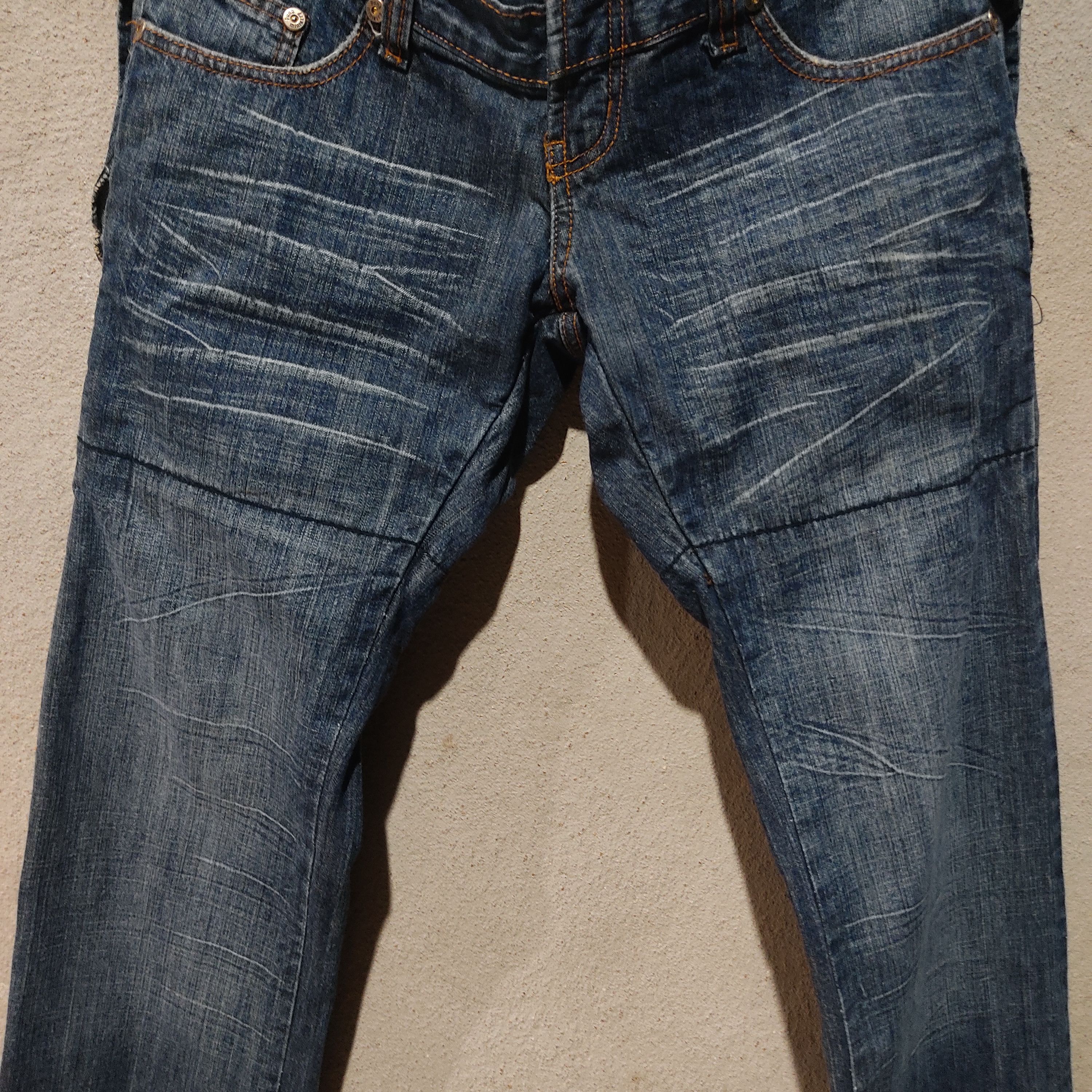 Japanese Brand Punk Ministry 9 Multipocket Doublewaist Jeans Size US 28 / EU 44 - 4 Thumbnail