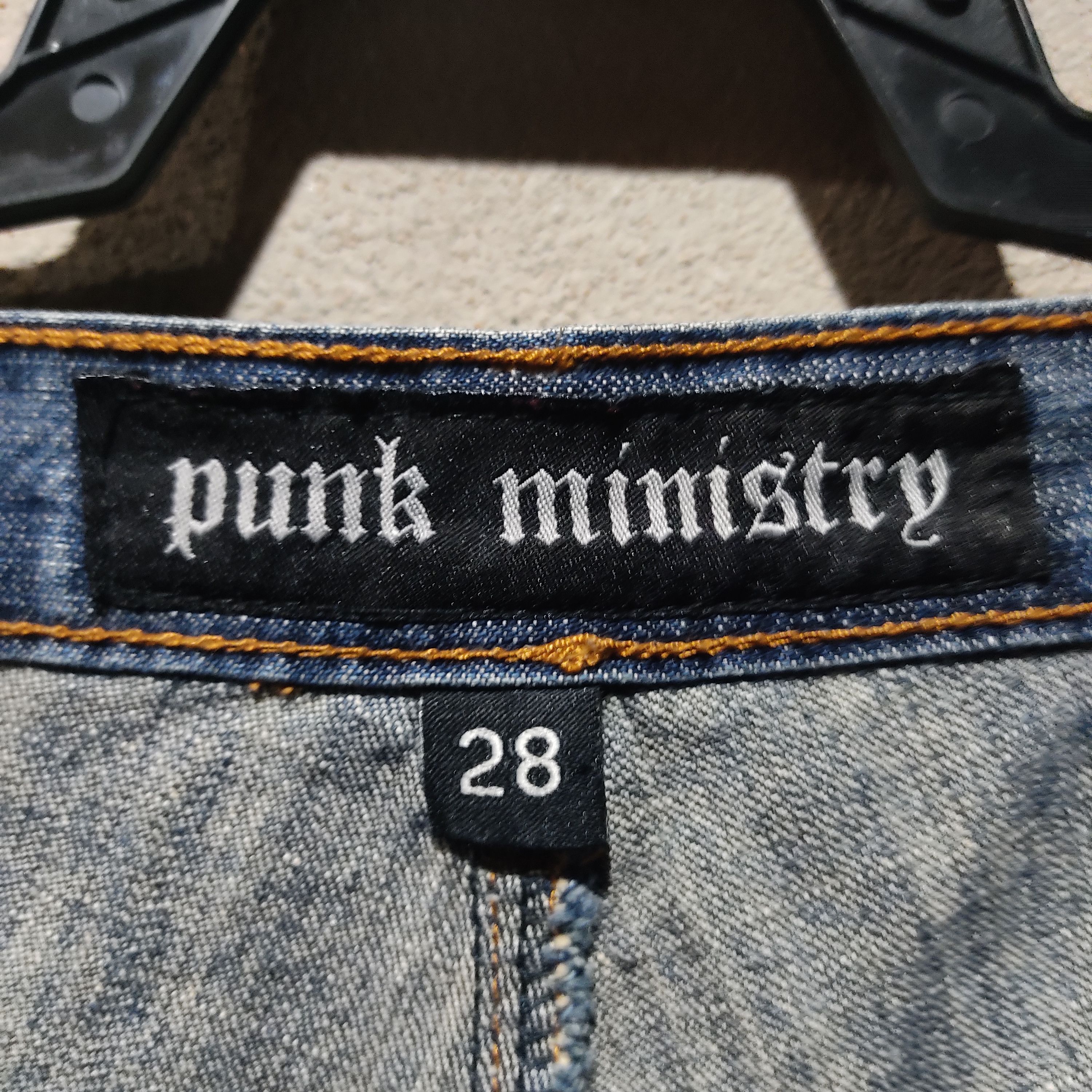 Japanese Brand Punk Ministry 9 Multipocket Doublewaist Jeans Size US 28 / EU 44 - 13 Thumbnail