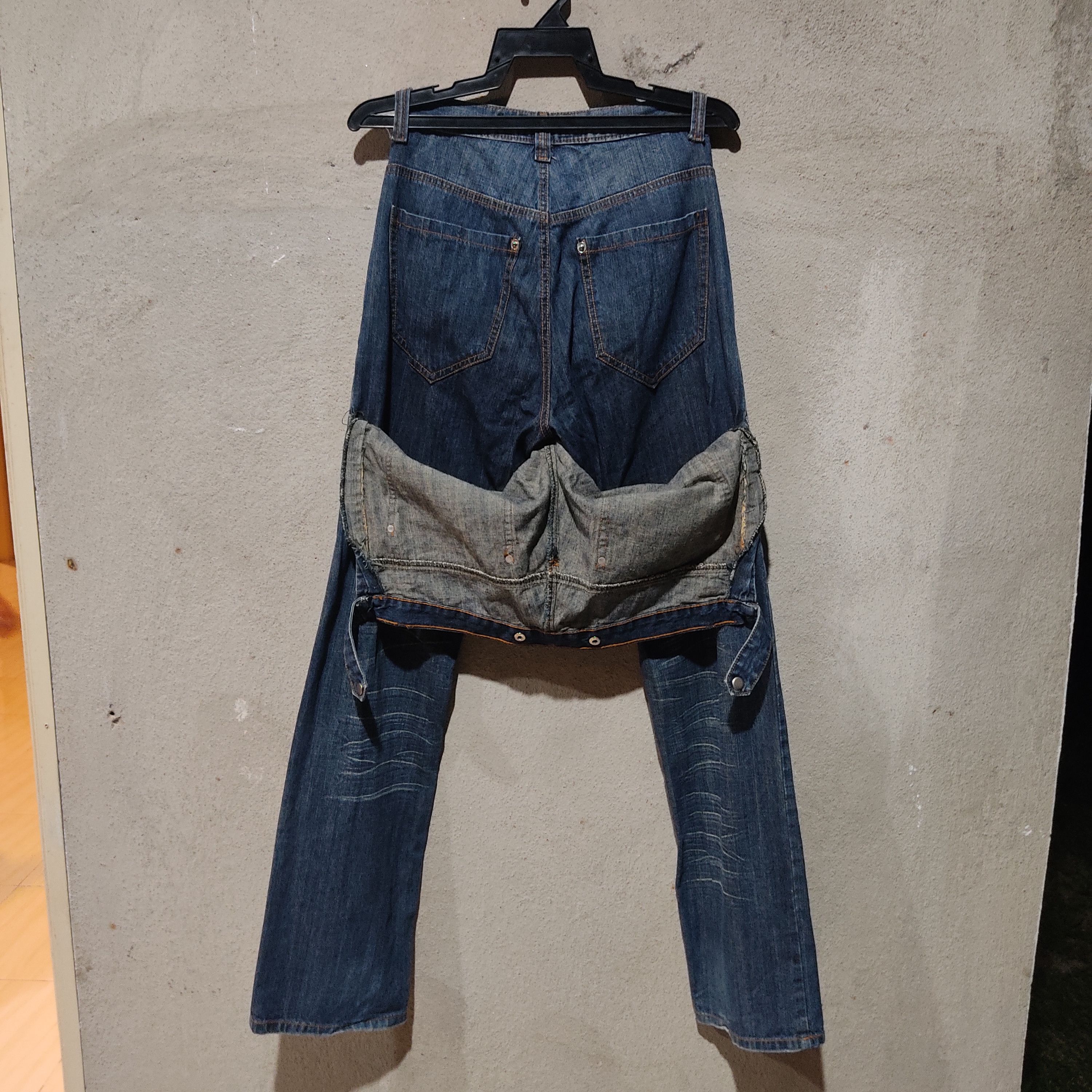 Japanese Brand Punk Ministry 9 Multipocket Doublewaist Jeans Size US 28 / EU 44 - 20 Thumbnail