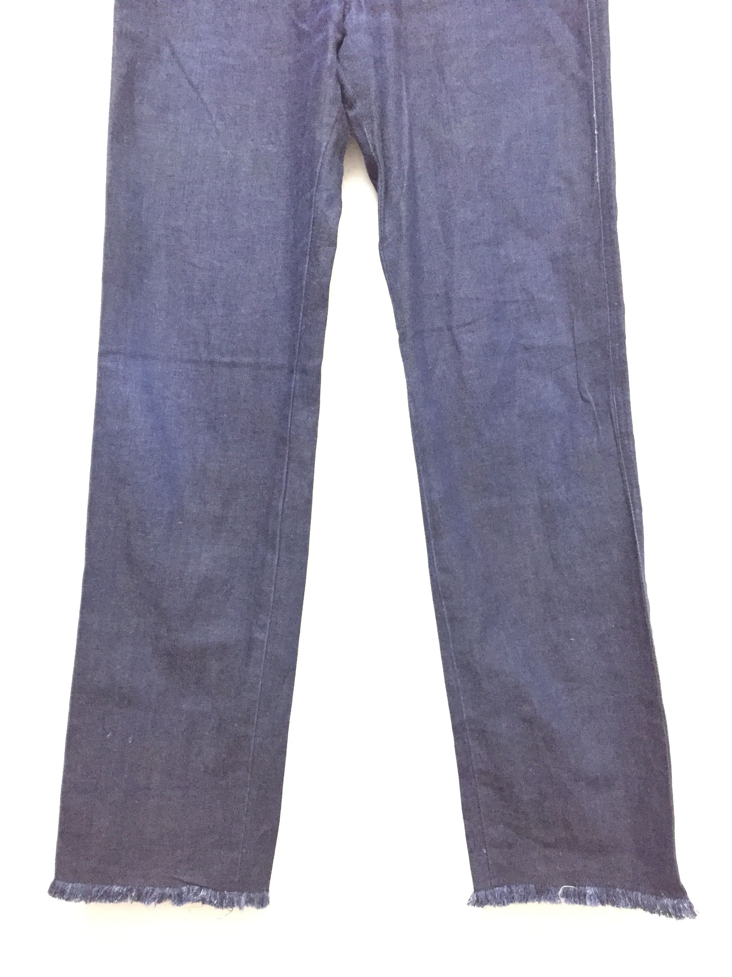Jean Paul Gaultier 90's Cros Button Detailing contrast stitching pants Size US 29 - 7 Thumbnail