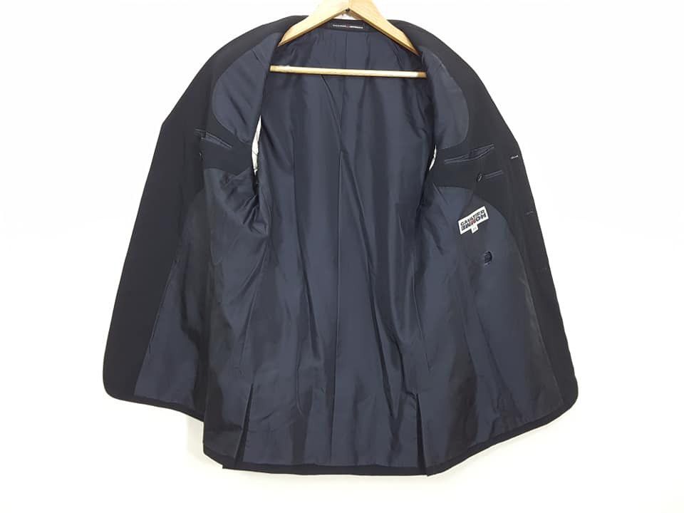 Gaultier Homme Objet × Jean Paul Gaultier Vintage JPG Wool Rayon Blend Light Jacket Size 48R - 3 Thumbnail