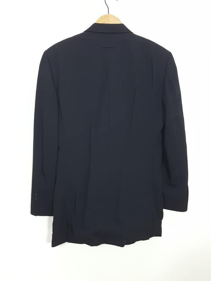 Gaultier Homme Objet × Jean Paul Gaultier Vintage JPG Wool Rayon Blend Light Jacket Size 48R - 2 Thumbnail