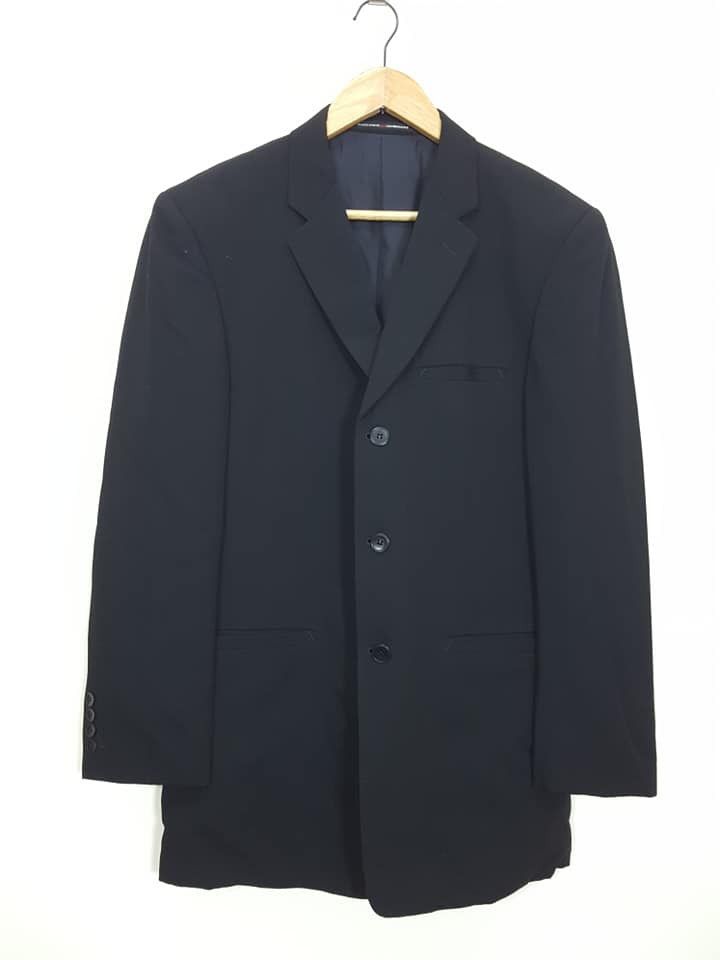 Gaultier Homme Objet × Jean Paul Gaultier Vintage JPG Wool Rayon Blend Light Jacket Size 48R - 1 Thumbnail