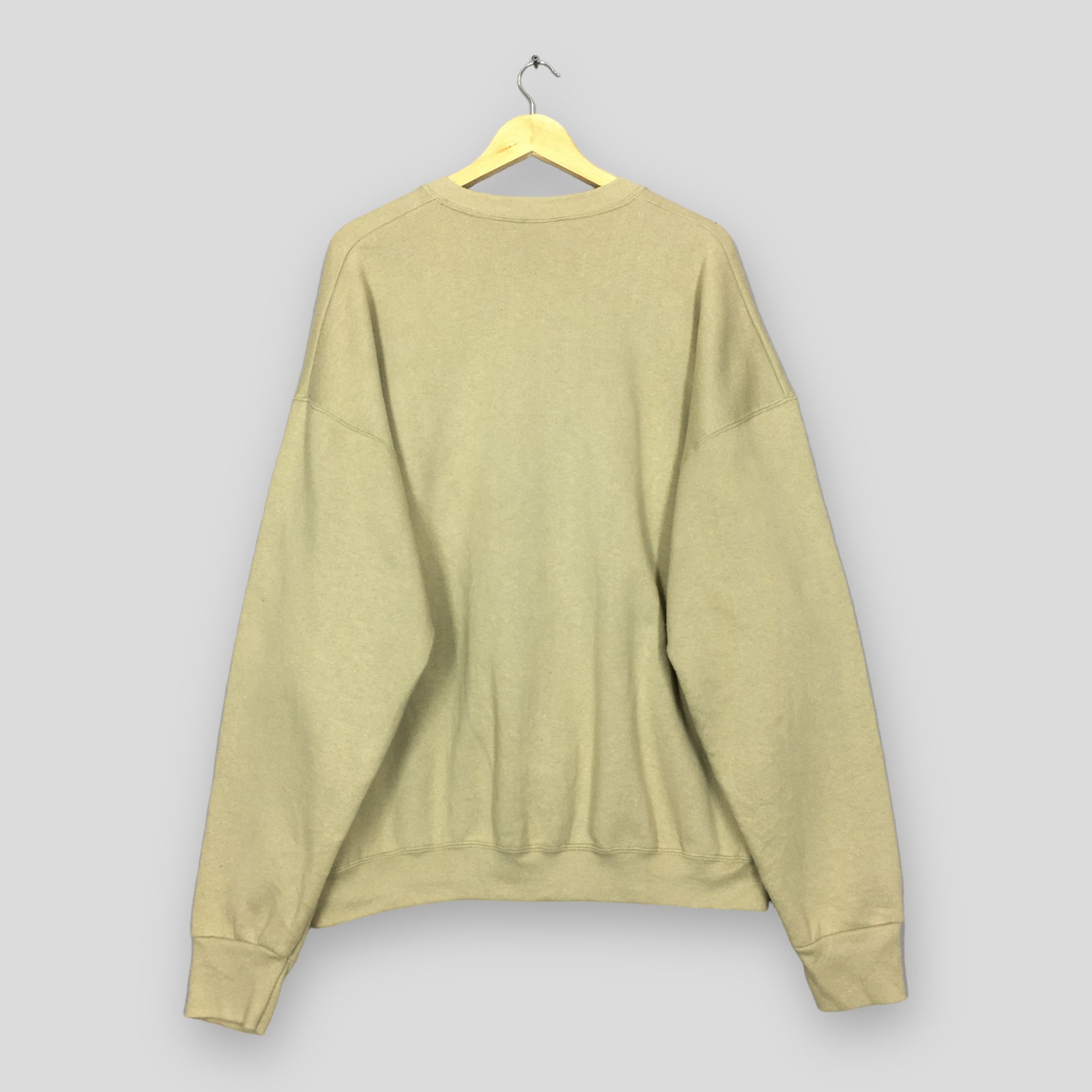 Fruit Of The Loom × Vintage Vintage 90s Tommy Girl Brown Boxy Sweatshirt XXLarge Size US XXL / EU 58 / 5 - 6 Thumbnail