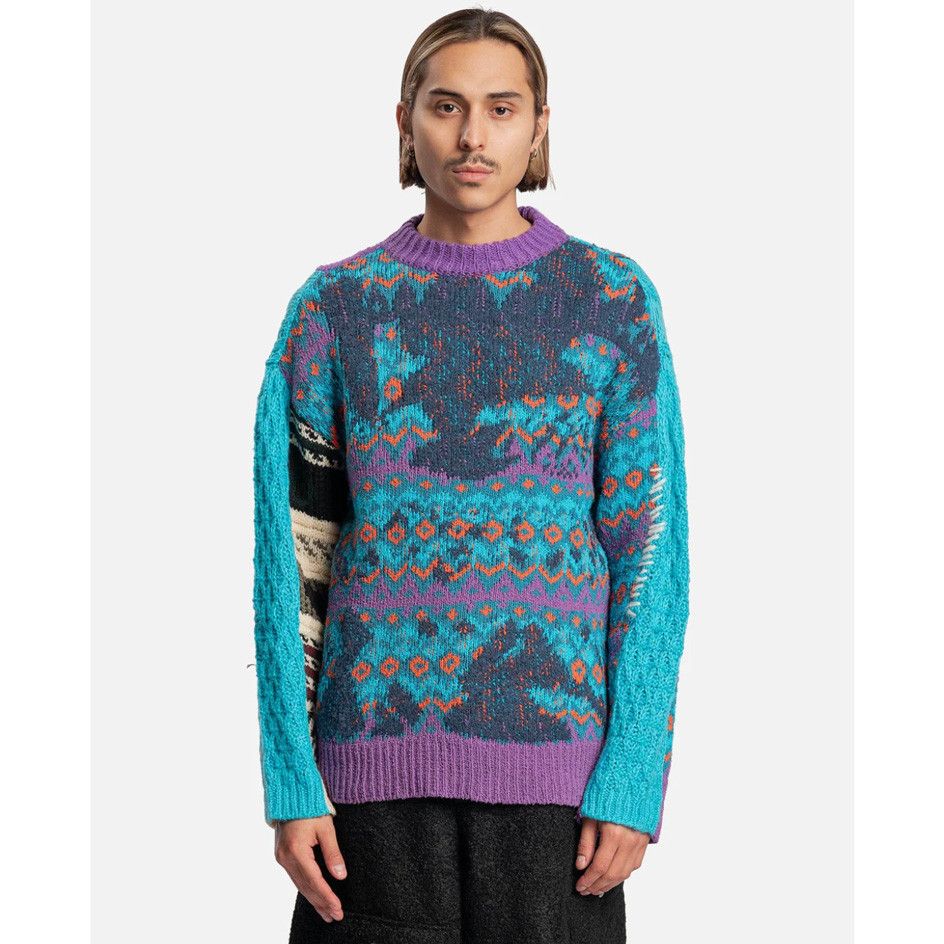 Andersson Bell ANDERSSON BELL River Jacquard Crewneck Sweater Size US XL / EU 56 / 4 - 2 Thumbnail