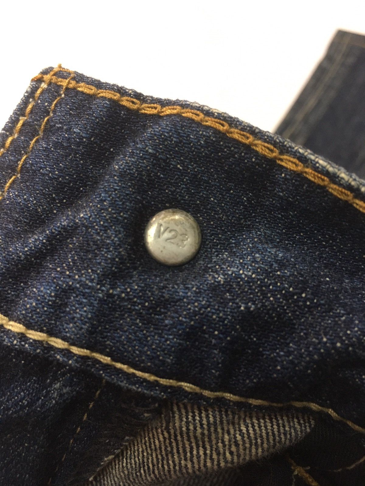 Levi's Vintage Clothing × Vintage Vintage ‘90 rusty Levi’s lot 507 flares denim 6 pocket Size US 28 / EU 44 - 16 Thumbnail