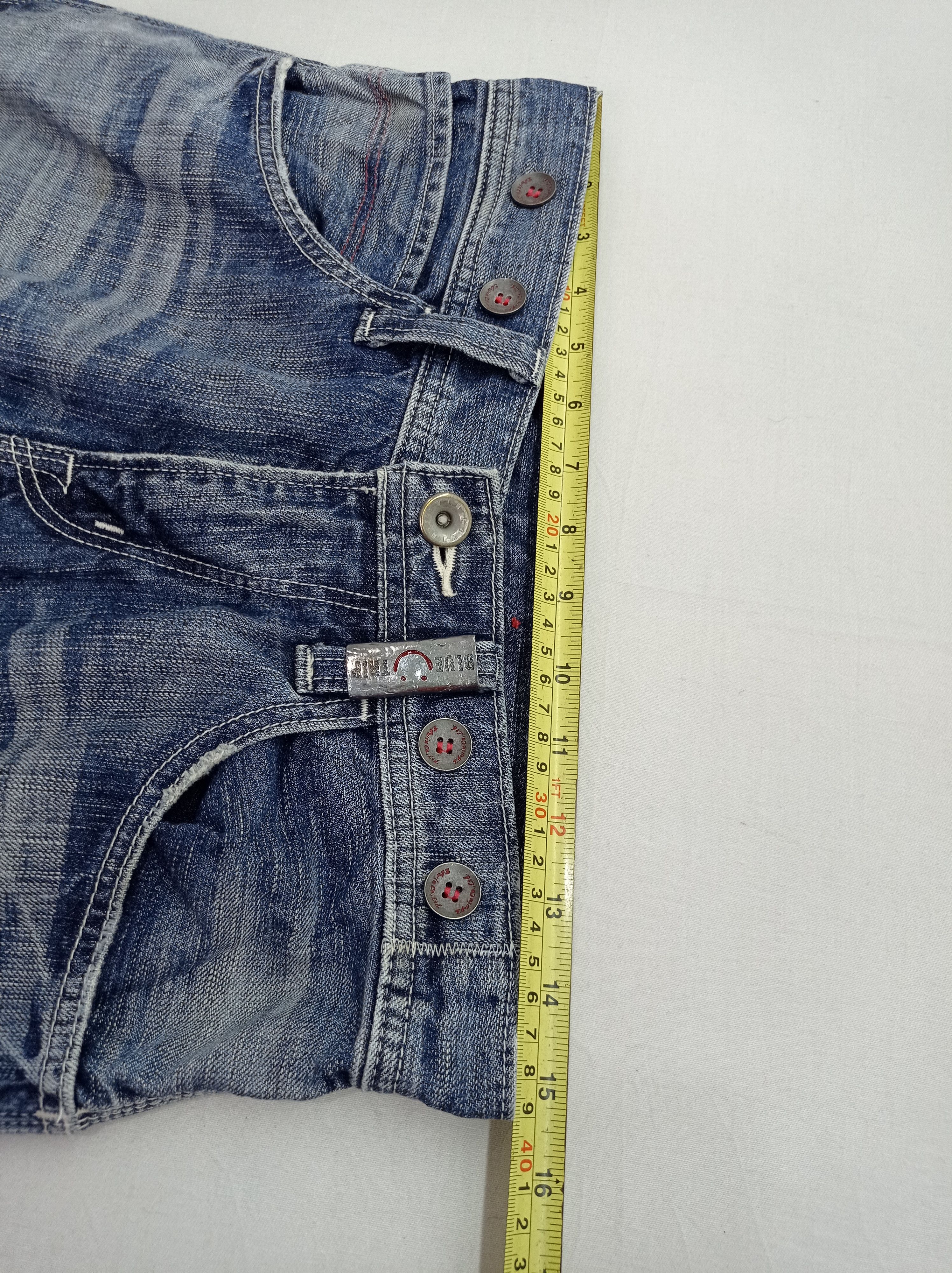 Edwin Edwin Denim Blue Trip Buckle Back Carpenter Size US 30 / EU 46 - 21 Thumbnail