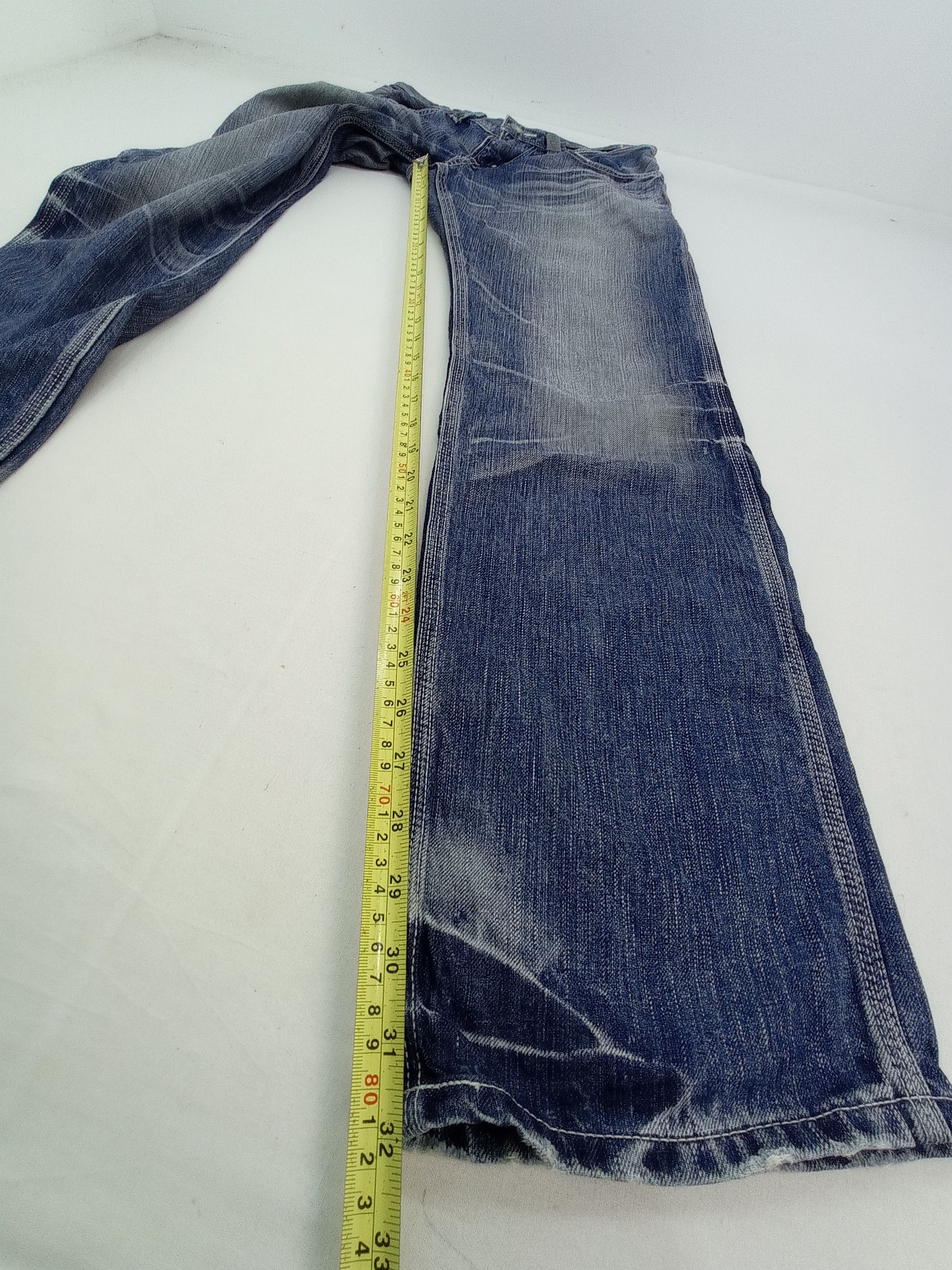 Edwin Edwin Denim Blue Trip Buckle Back Carpenter Size US 30 / EU 46 - 15 Thumbnail